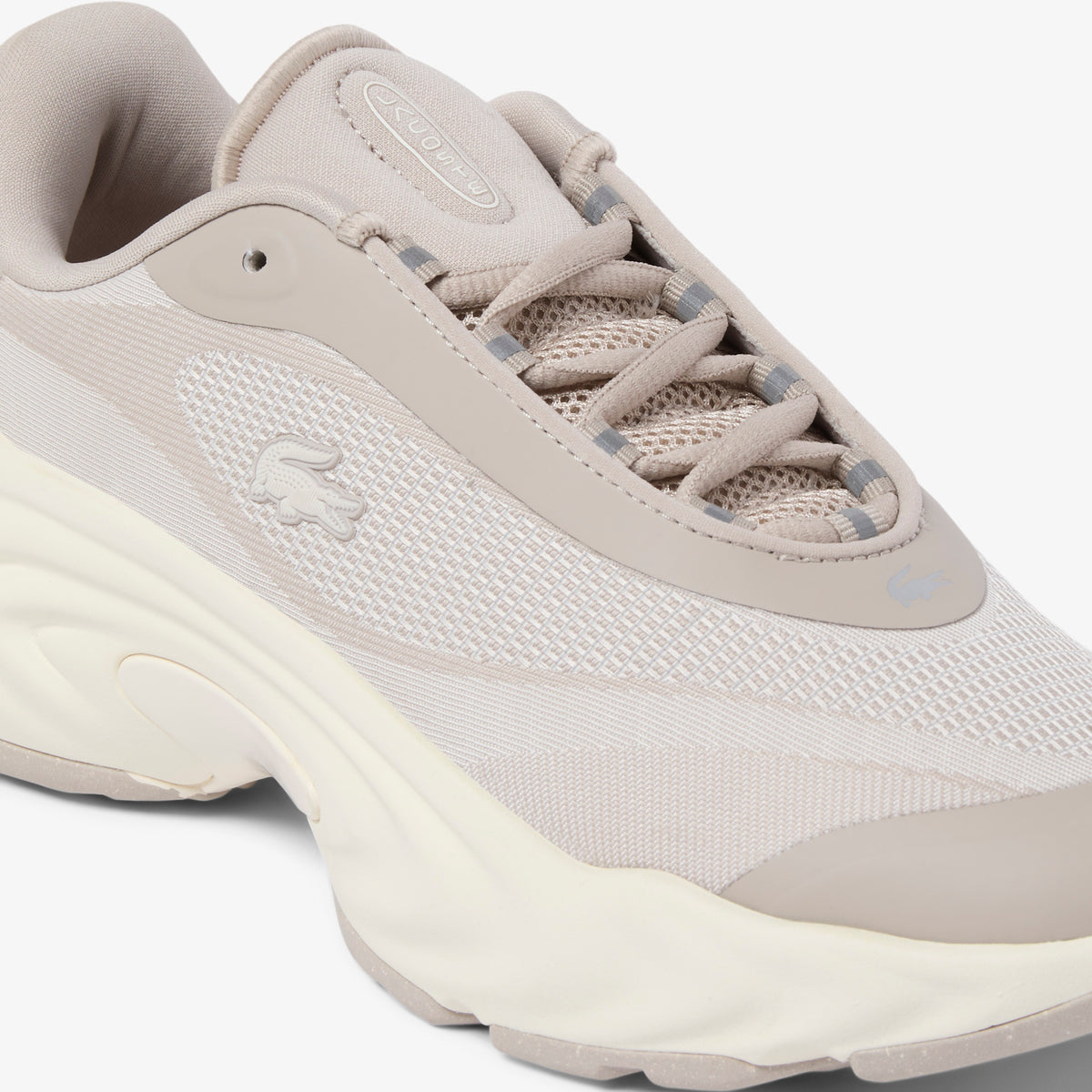 Lacoste Spinor Hybrid Kadın Bej Sneaker