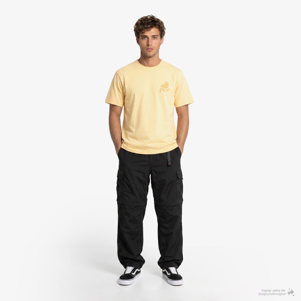 Gramicci Running Man Erkek Turuncu T-shirt