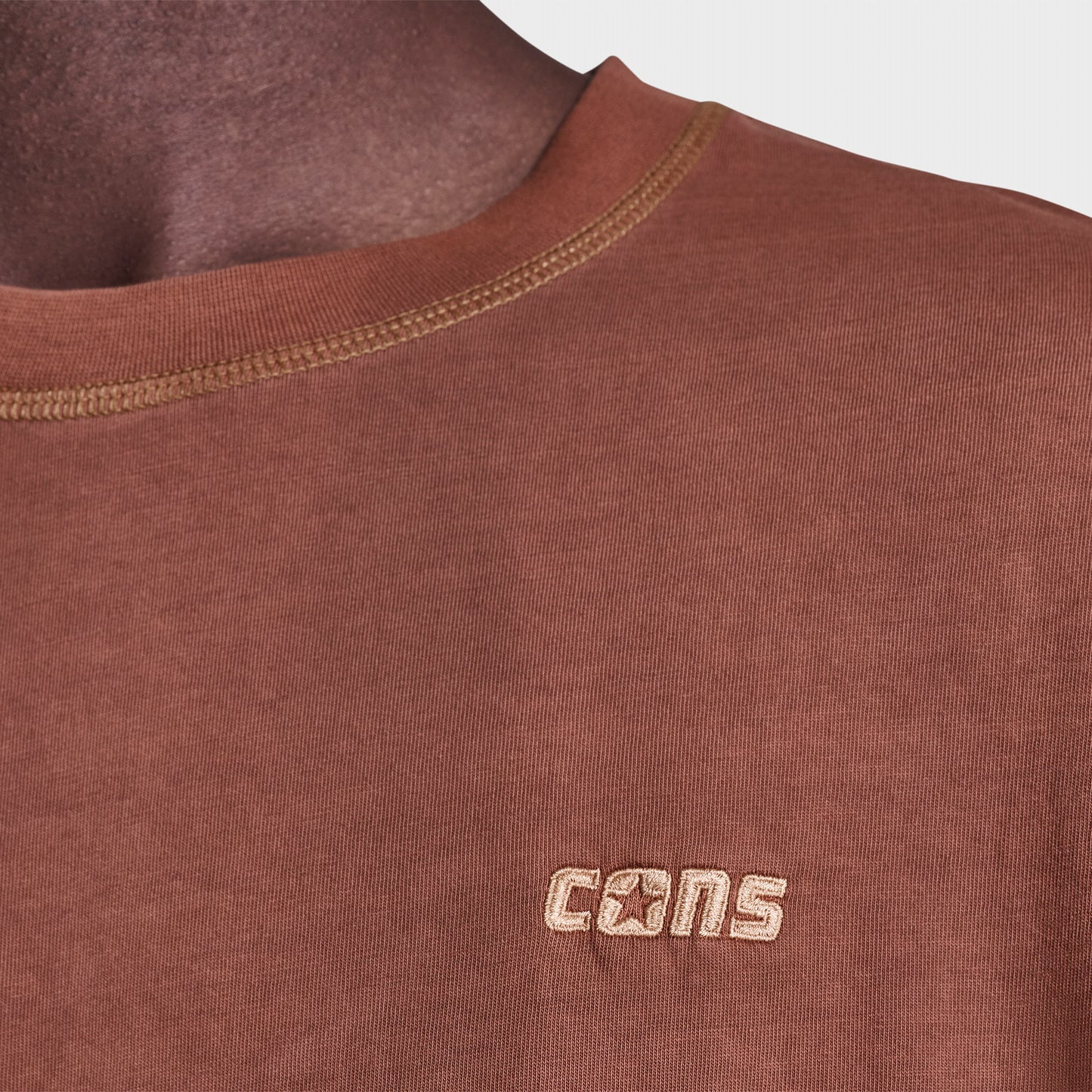 Converse Erkek Kahverengi T-shirt