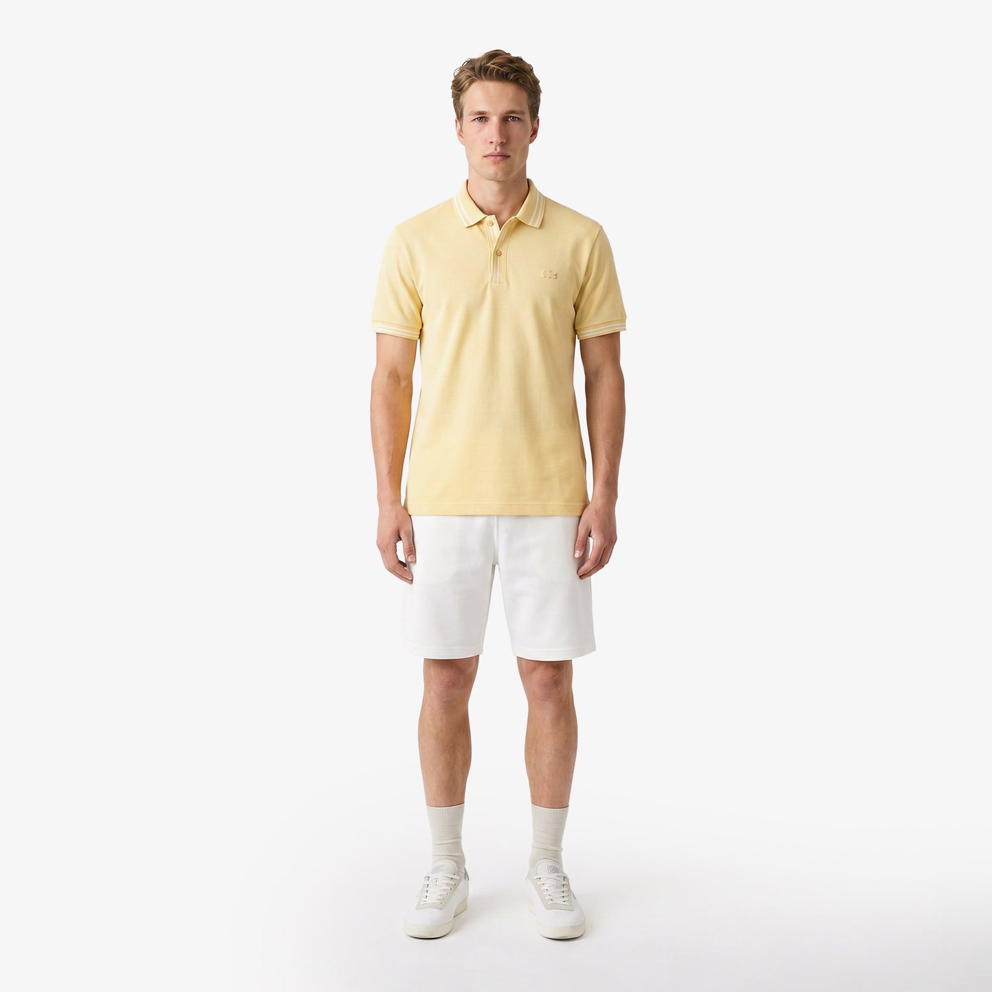 Lacoste Regular Fit Erkek Bej Polo