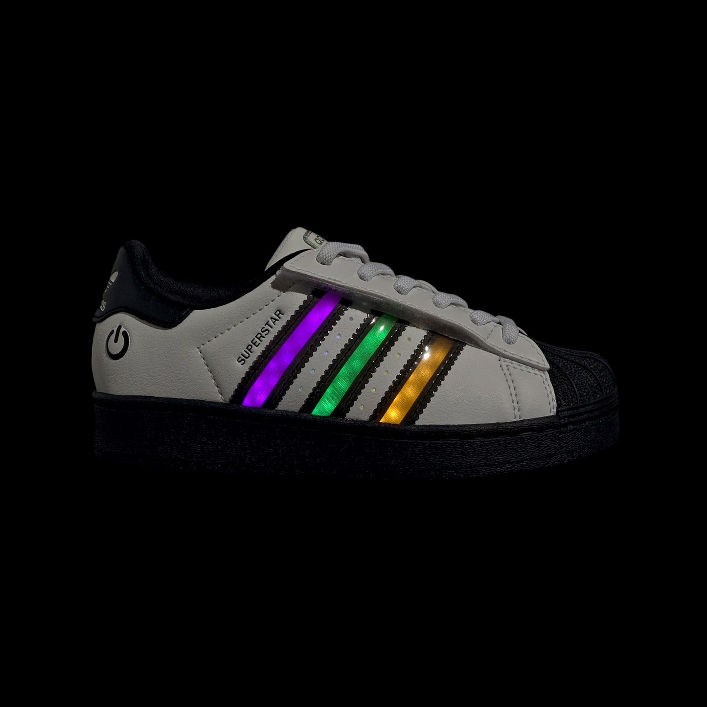 Adidas Superstar Led Lights Cf El C Çocuk Beyaz Spor Ayakkabı