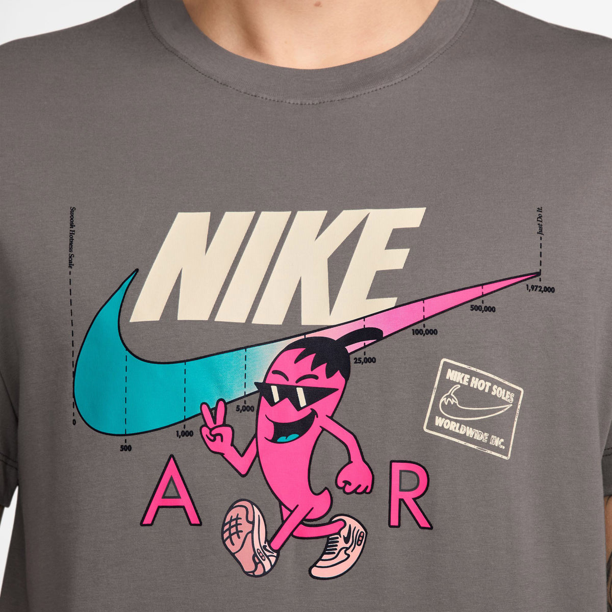Nike Sportswear Air Gfx Erkek Kahverengi T-shirt
