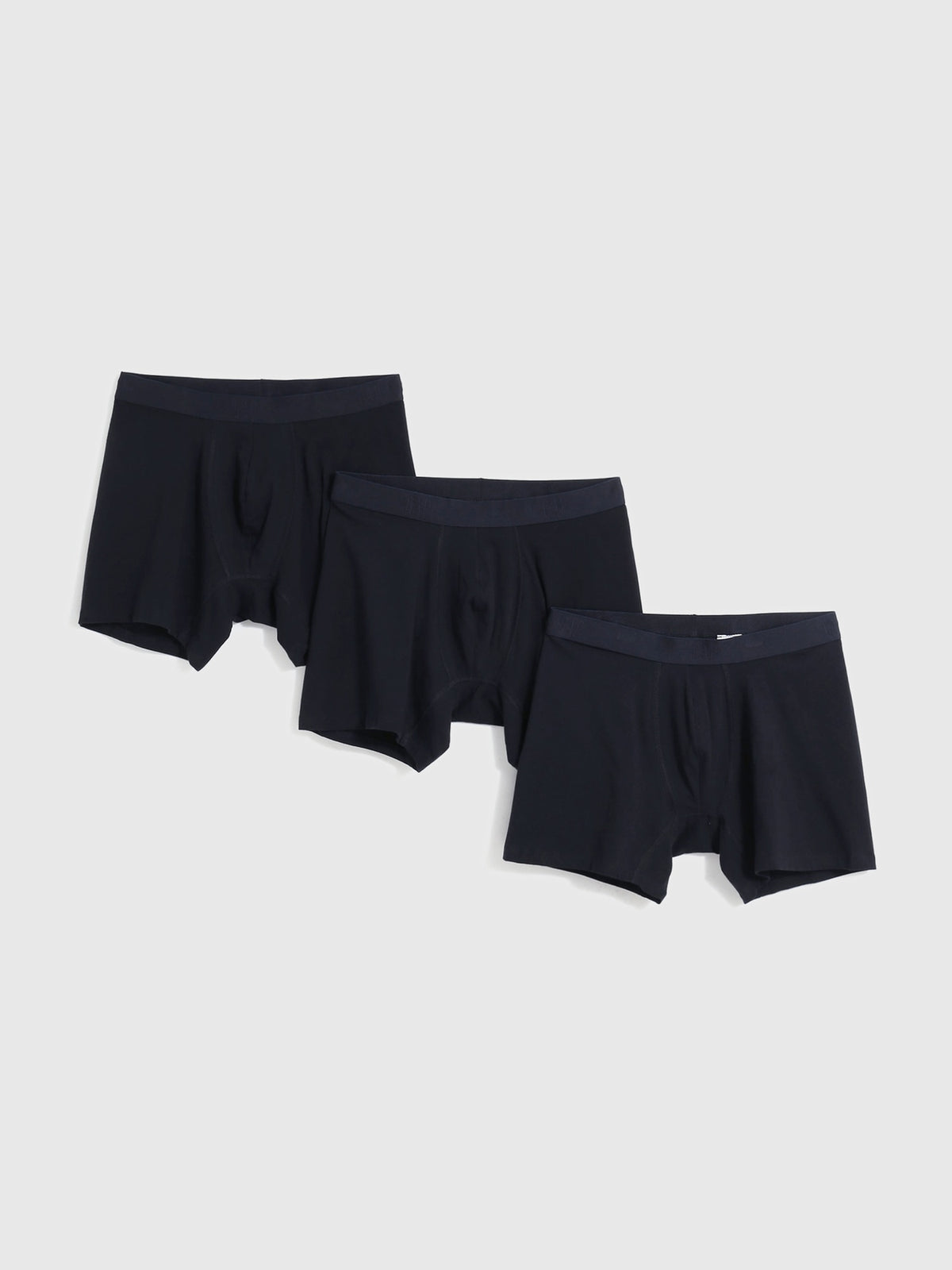 Lacivert Gap Logo Boxer Seti (3'lü)