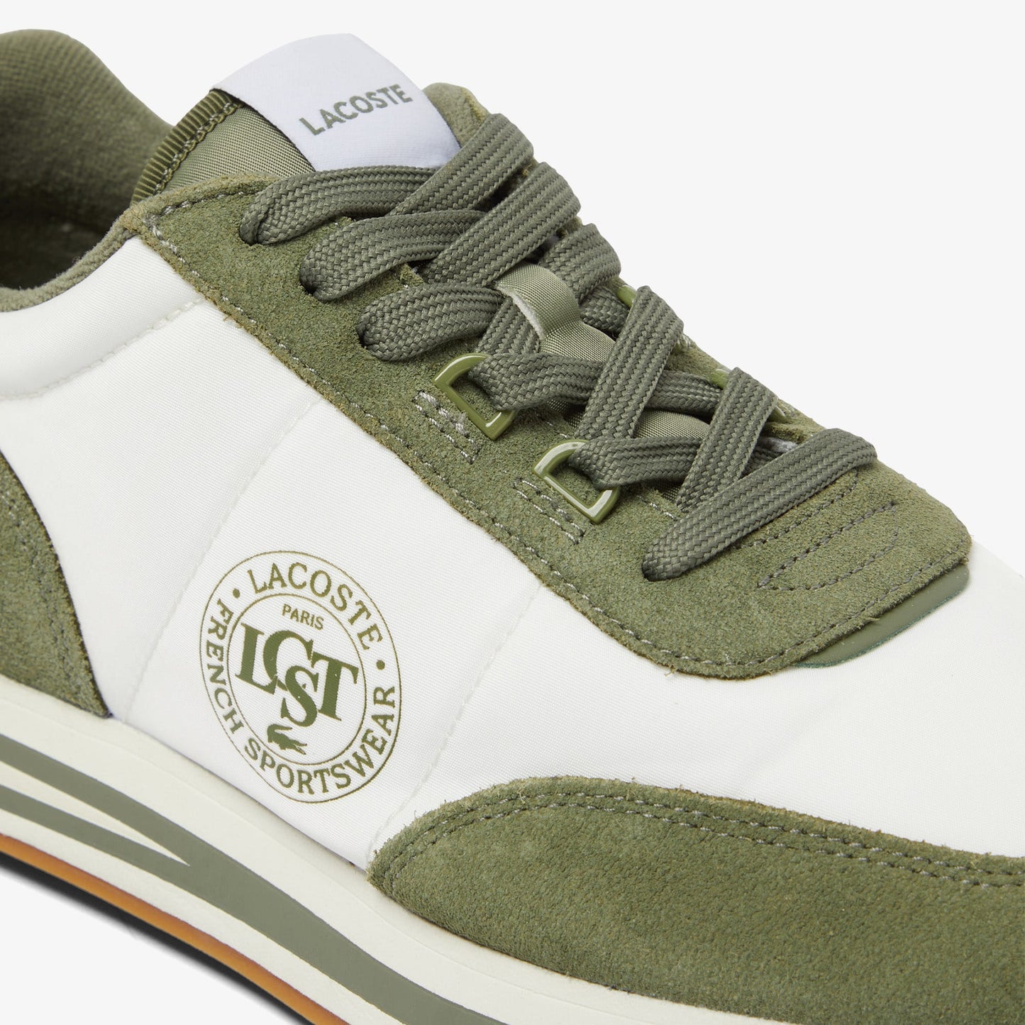Lacoste L-spin Erkek Haki/beyaz Sneaker