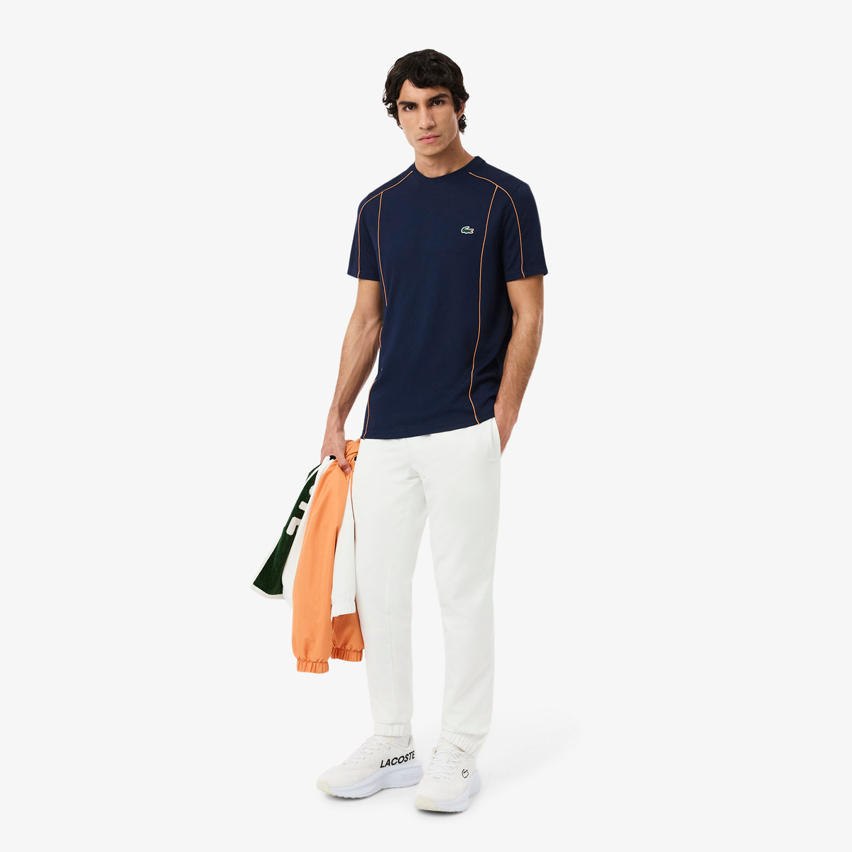 Lacoste Regular Fit Erkek Lacivert T-shirt