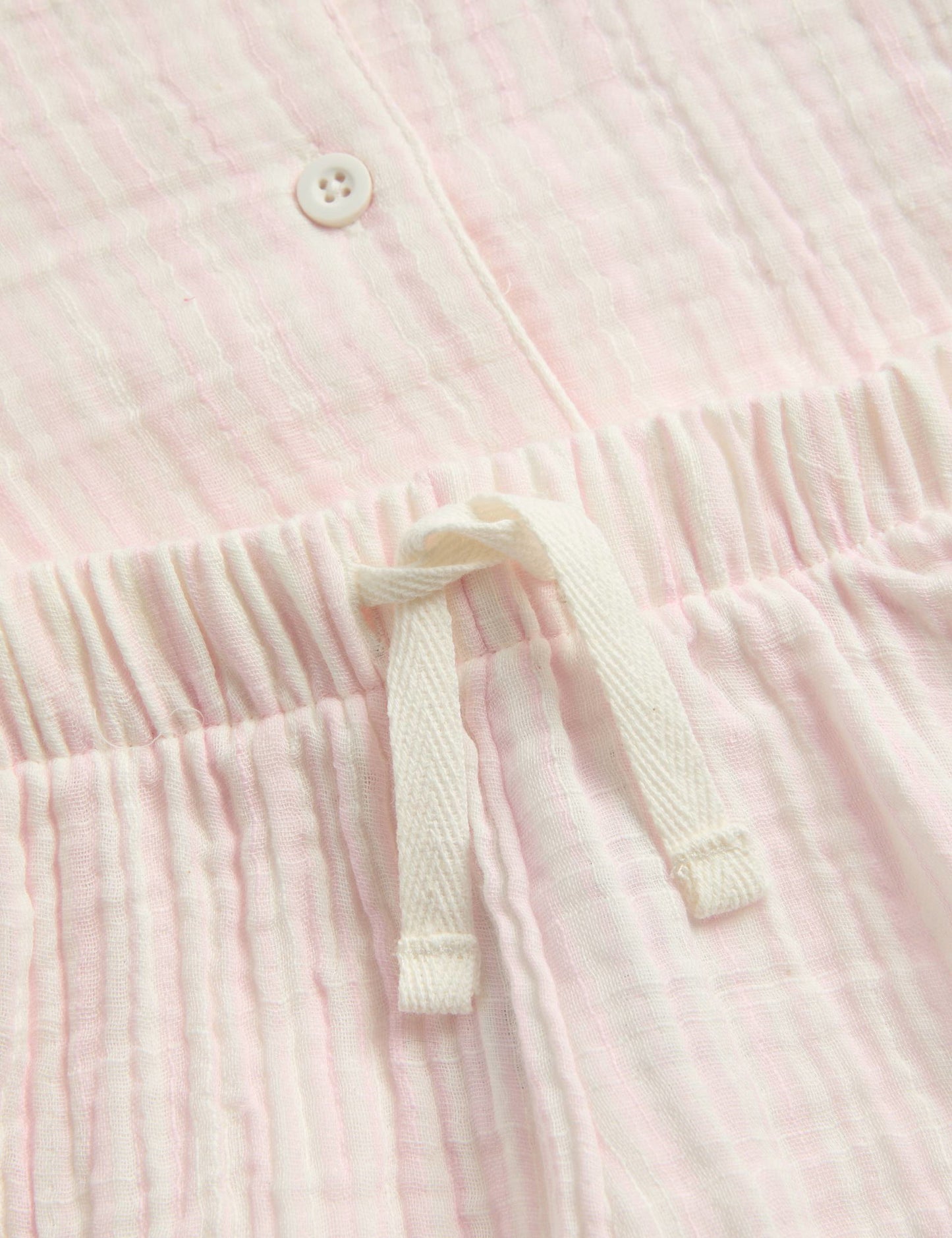 Saf Pamuklu Pijama Takımı