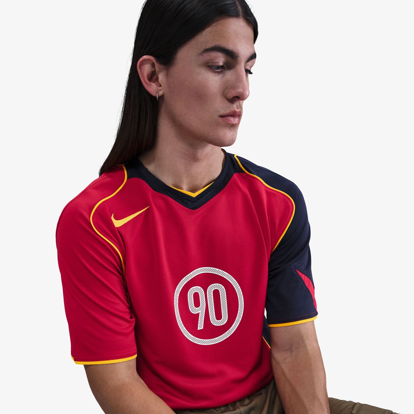 Nike T90 Energy Erkek Kırmızı T-shirt
