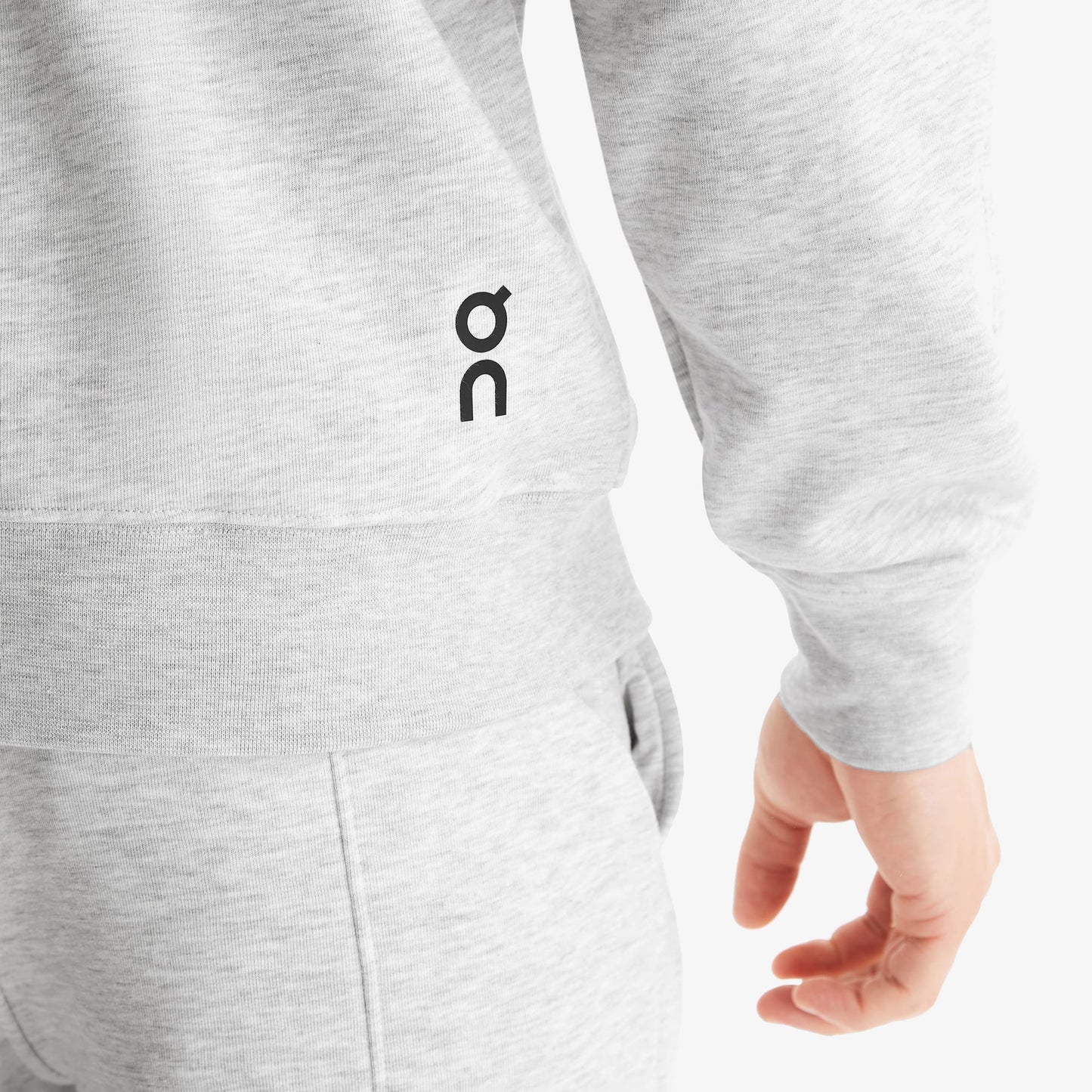 On Club Crew Erkek Gri Sweatshirt