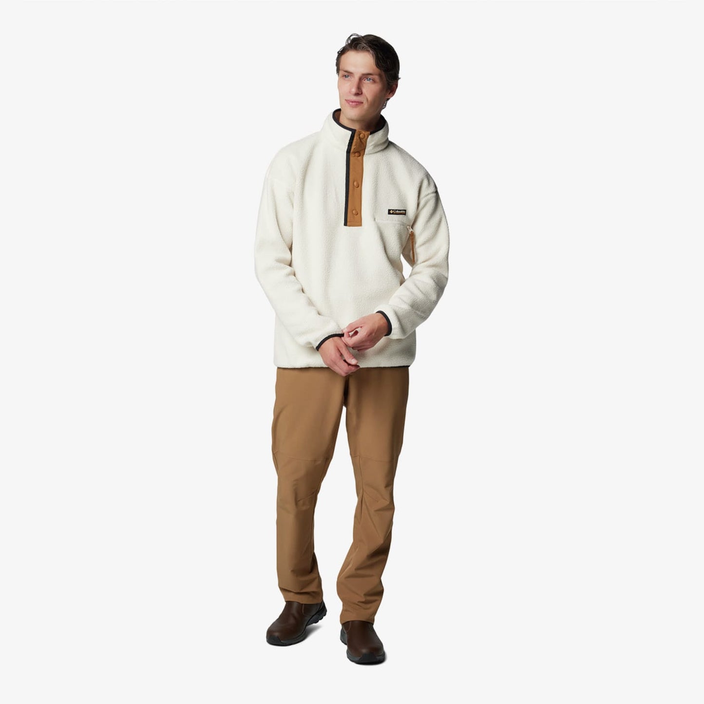 Columbia Helvetia Half Snap Fleece Unisex Bej Mont