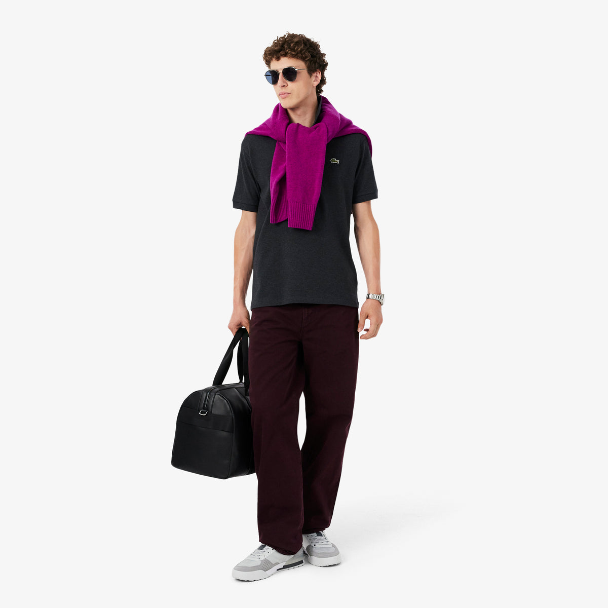 Lacoste Slam Break Erkek Gri Sneaker