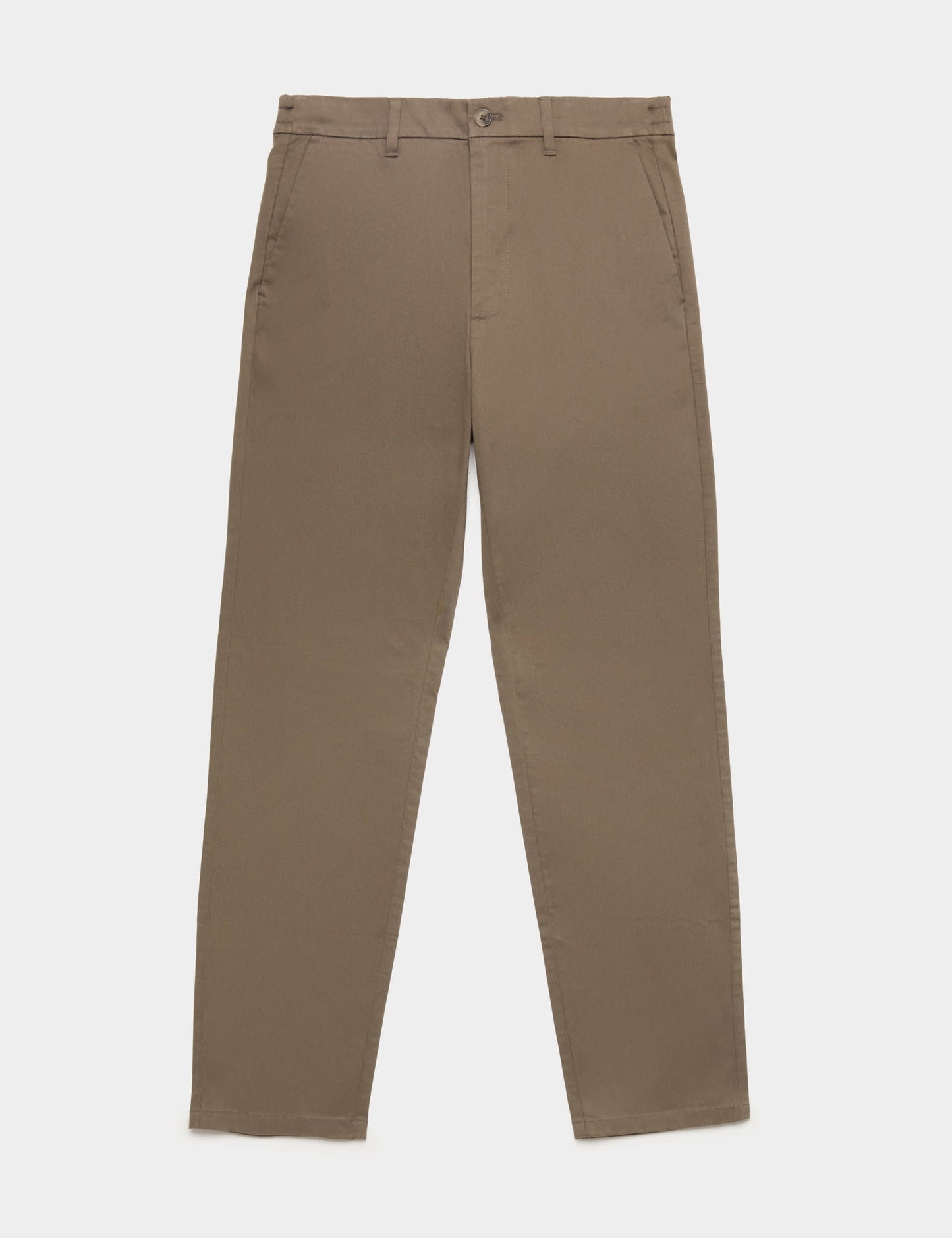 Regular Fit Lastikli Bel Chino