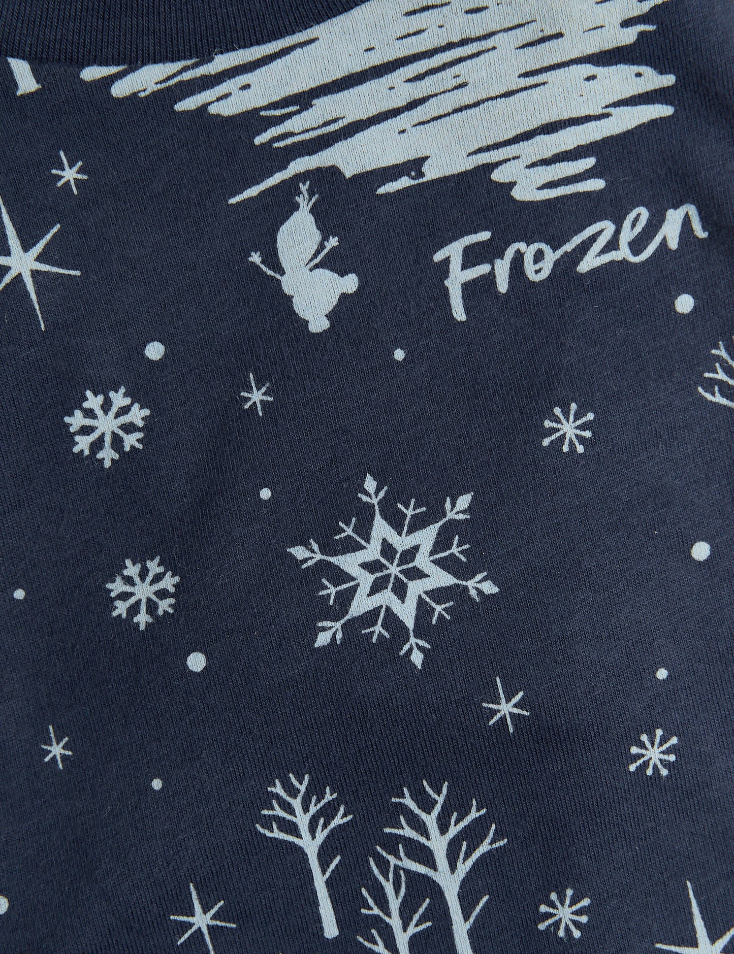Saf Pamuklu Disney Frozen Pijama Takımı (2-8 Yaş)