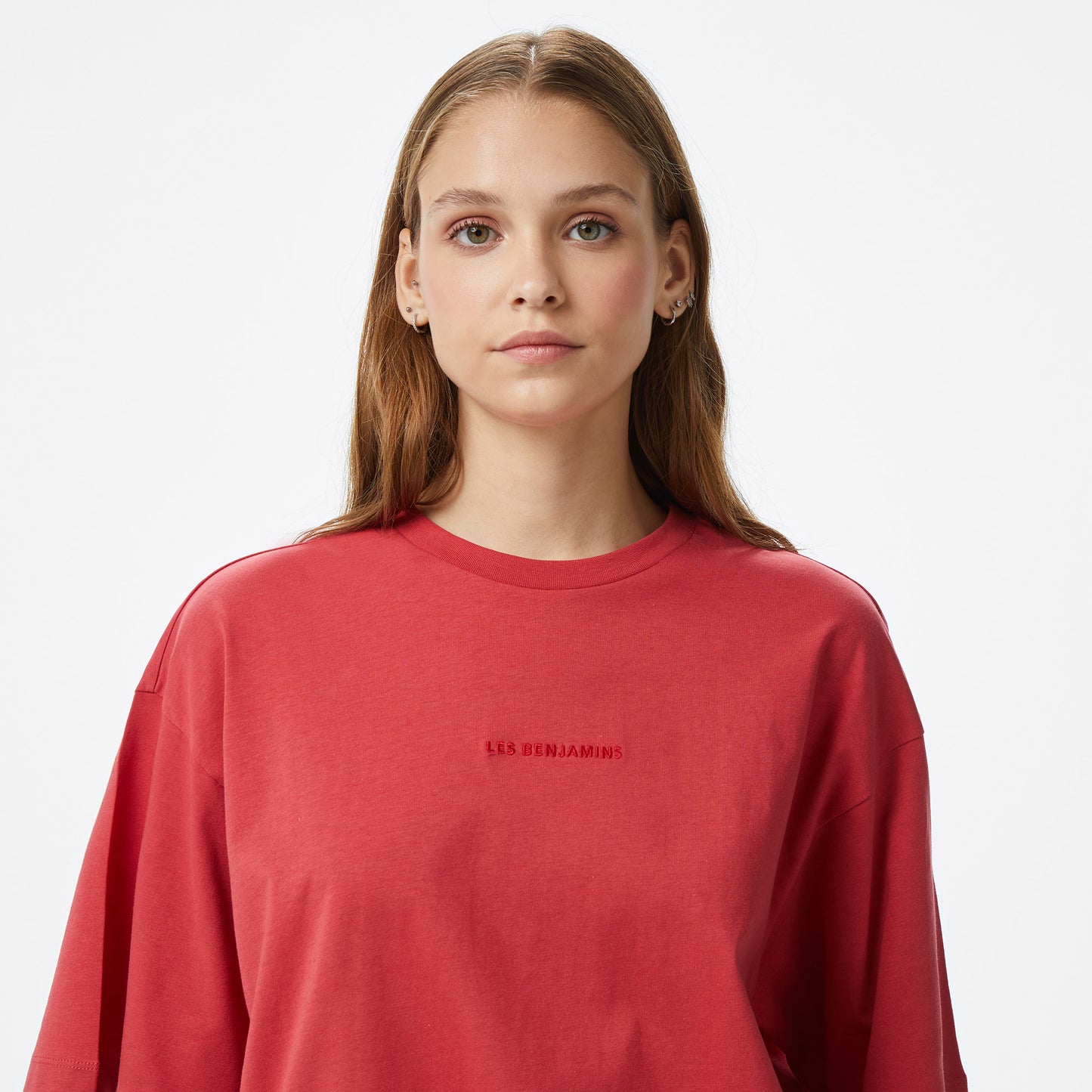 Les Benjamins Kadın Kırmızı T-shirt