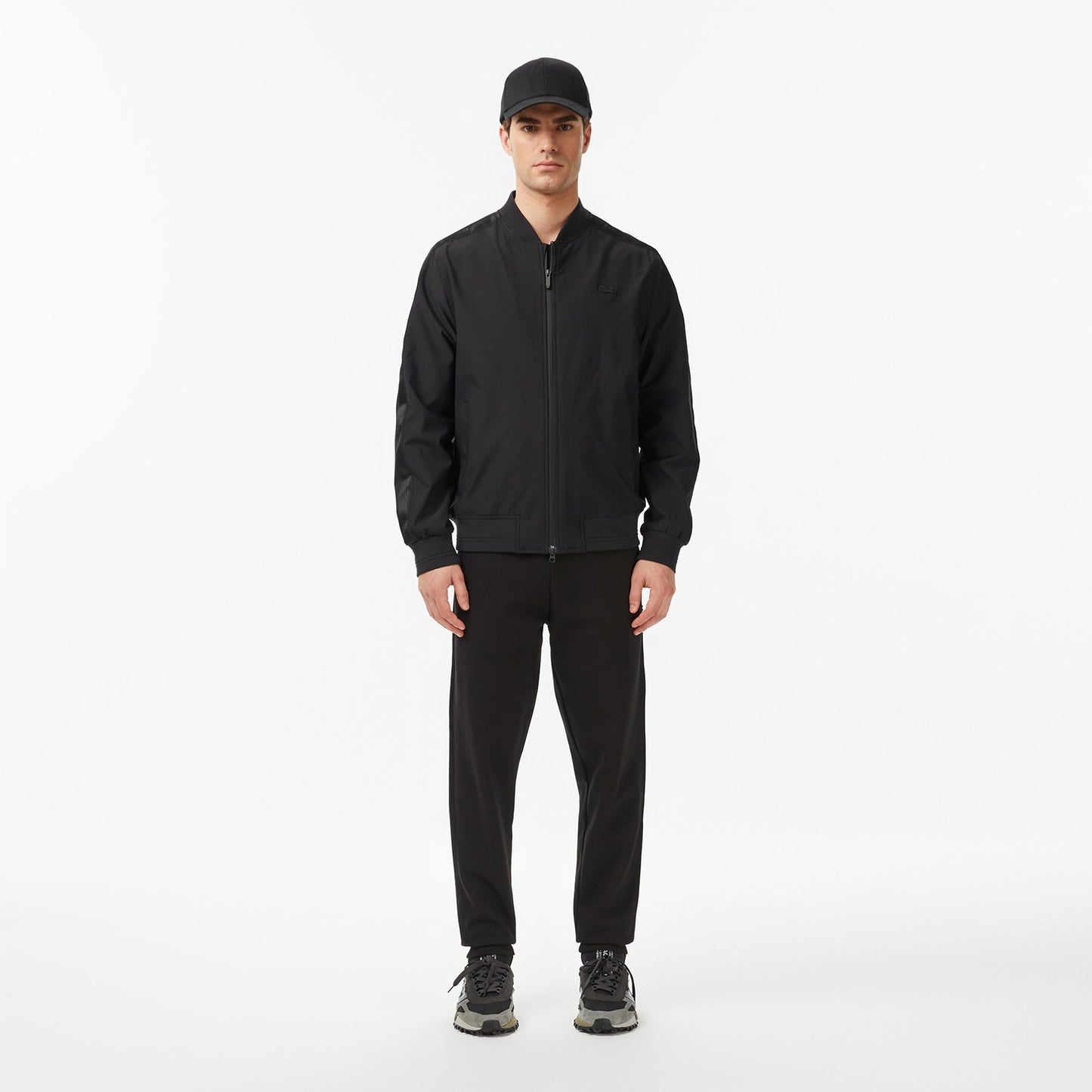 Lacoste Erkek Relaxed Fit Siyah Mont