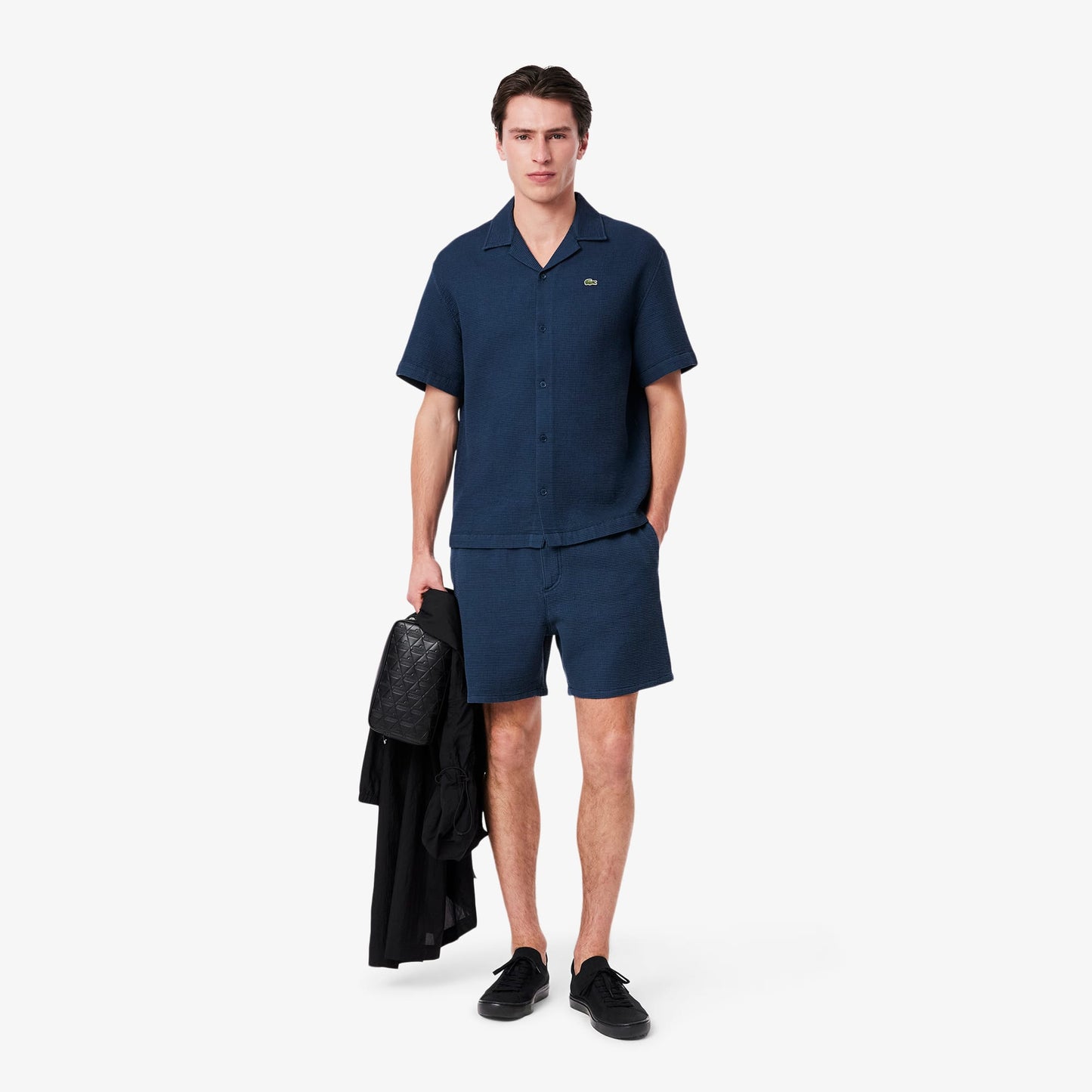 Lacoste La Piquee 2.0 Erkek Siyah Sneaker