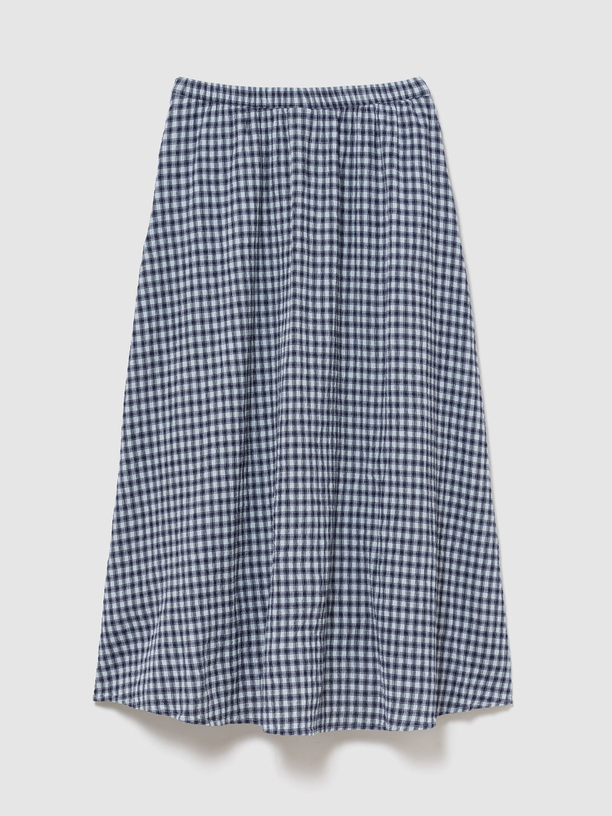 Kırmızı Gingham Maxi Etek
