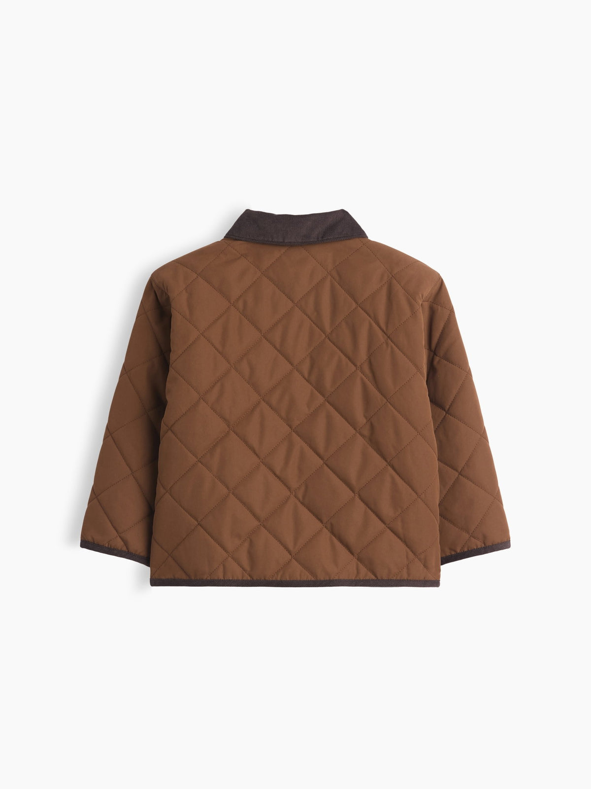 Kahverengi Recycled Quilted Field Ceket
