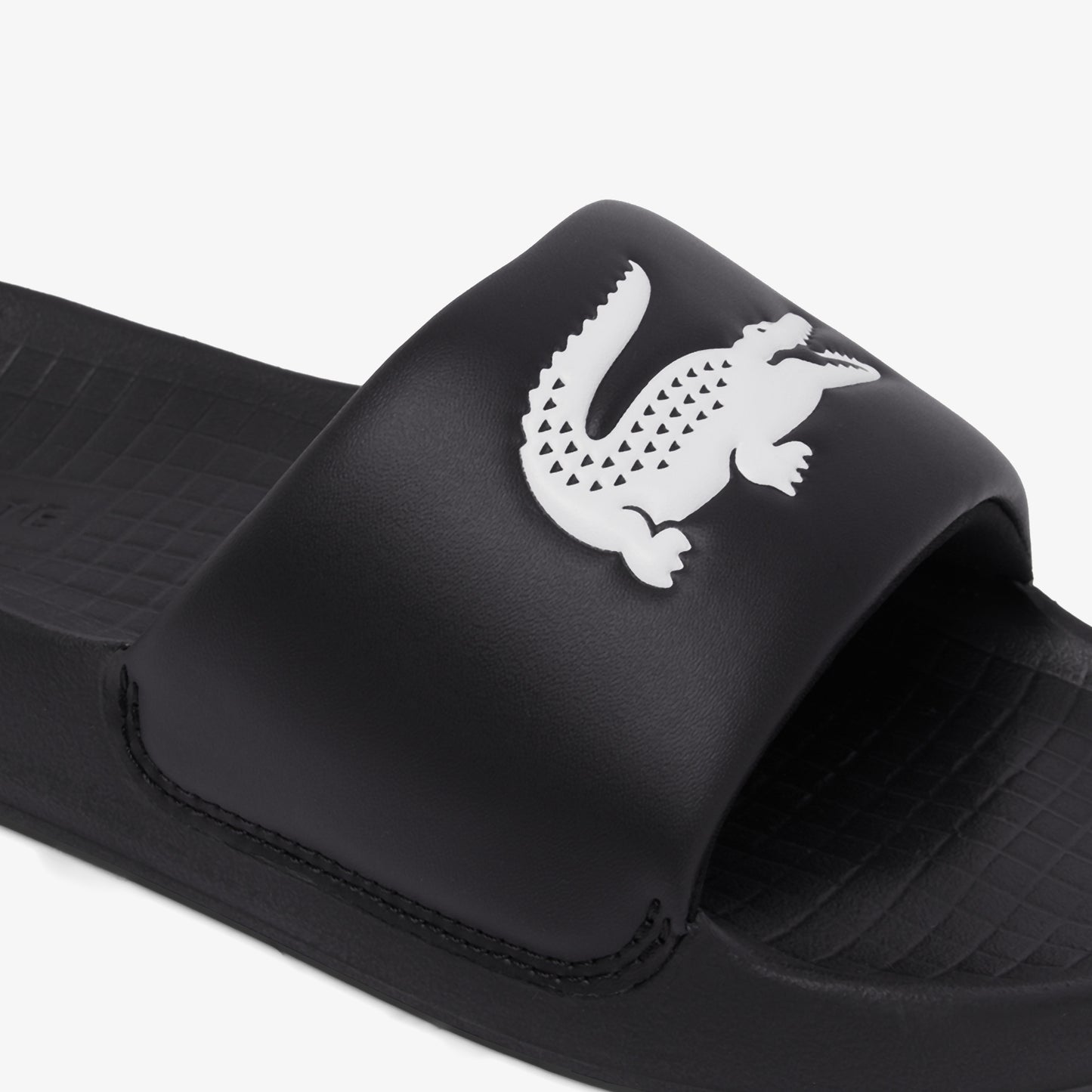 Lacoste Serve Slide Kadın Siyah Terlik