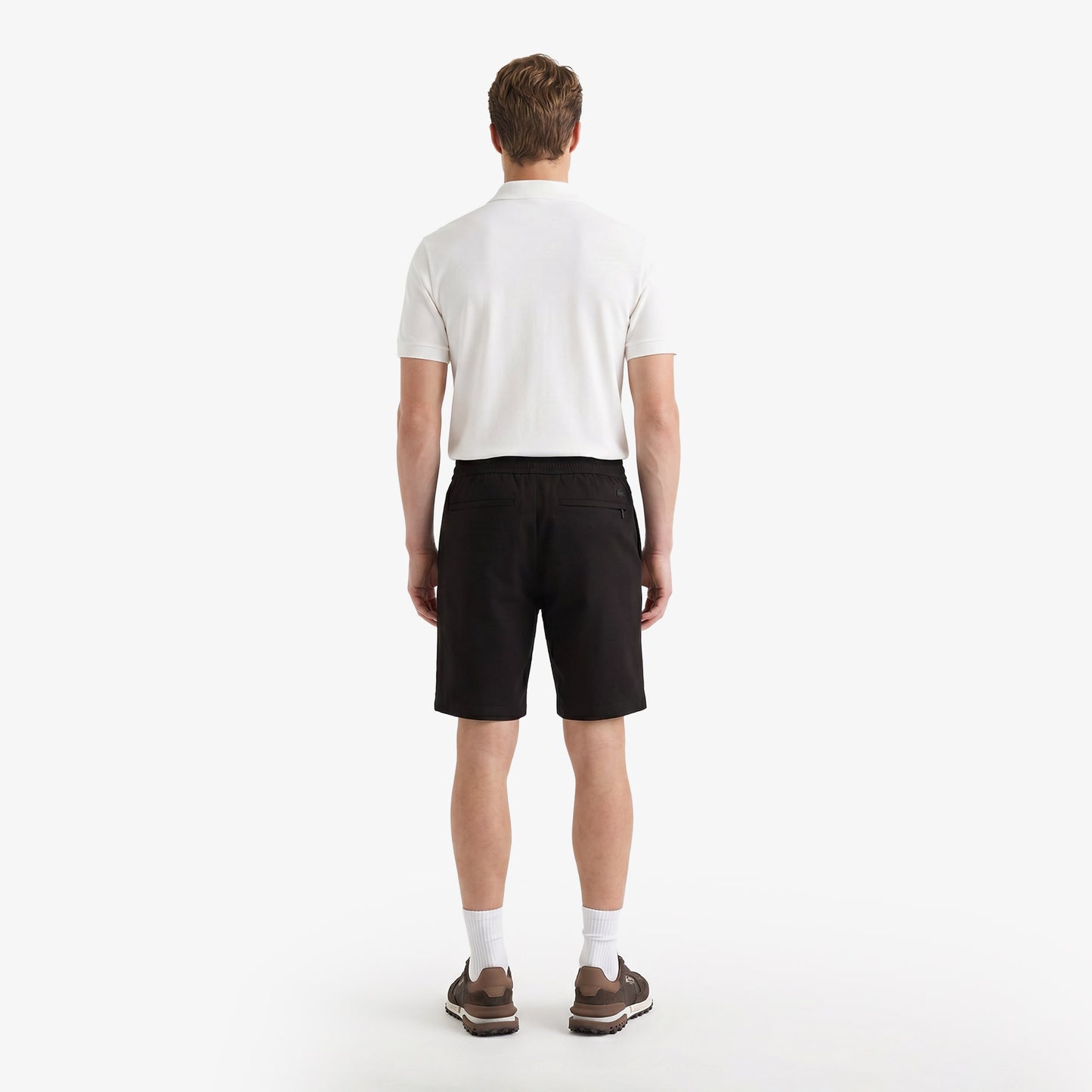 Lacoste Tapered Fit Erkek Siyah Şort