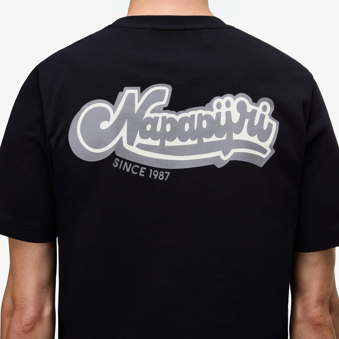 Napapijri S-zinc Erkek Siyah T-shirt