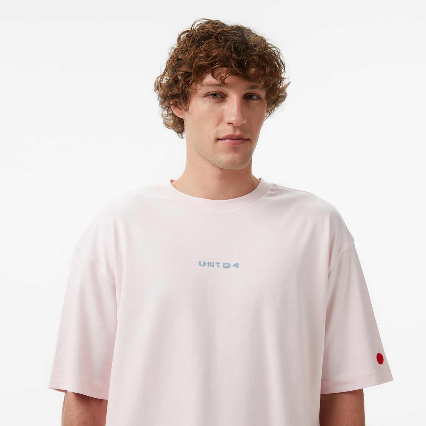 United4 Regular Fit Erkek Pembe T-shirt