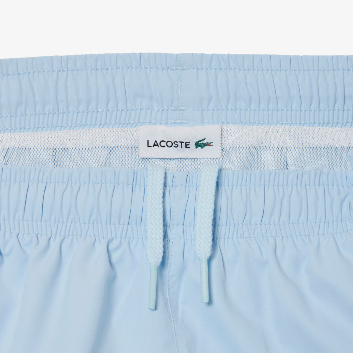 Lacoste Erkek Çocuk Renk Bloklu Mavi Deniz Şortu