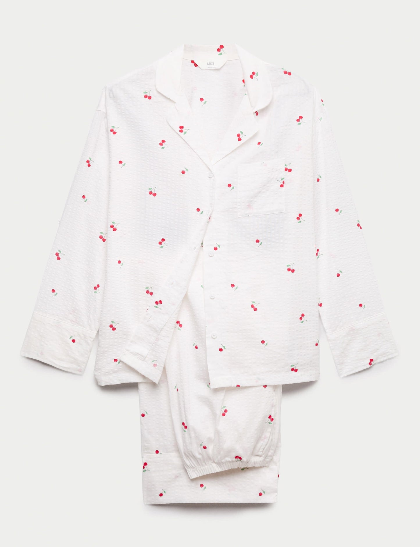 Desenli Pijama Takımı