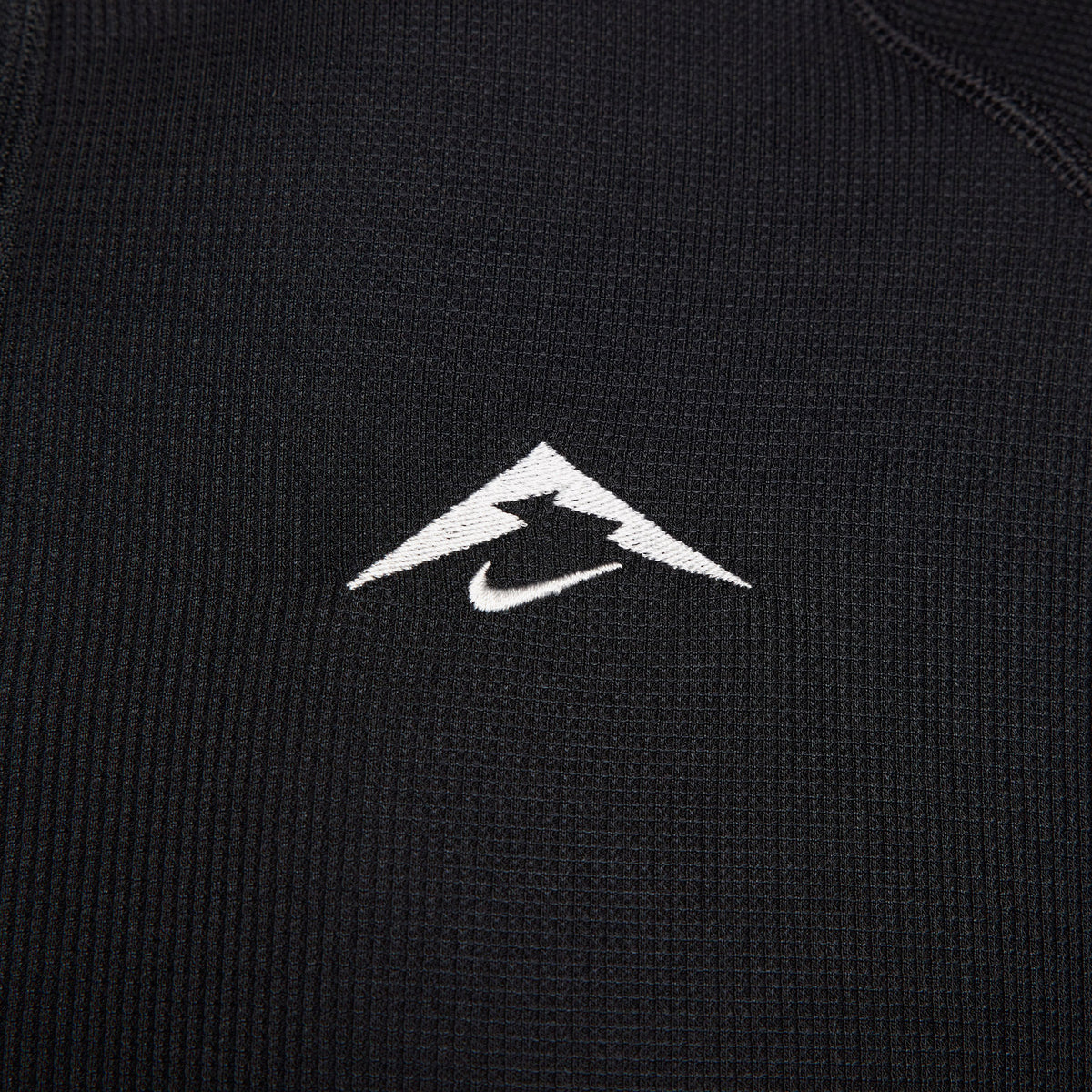 Nike Dri-fit Trail Midlayer Erkek Siyah Koşu Üstü