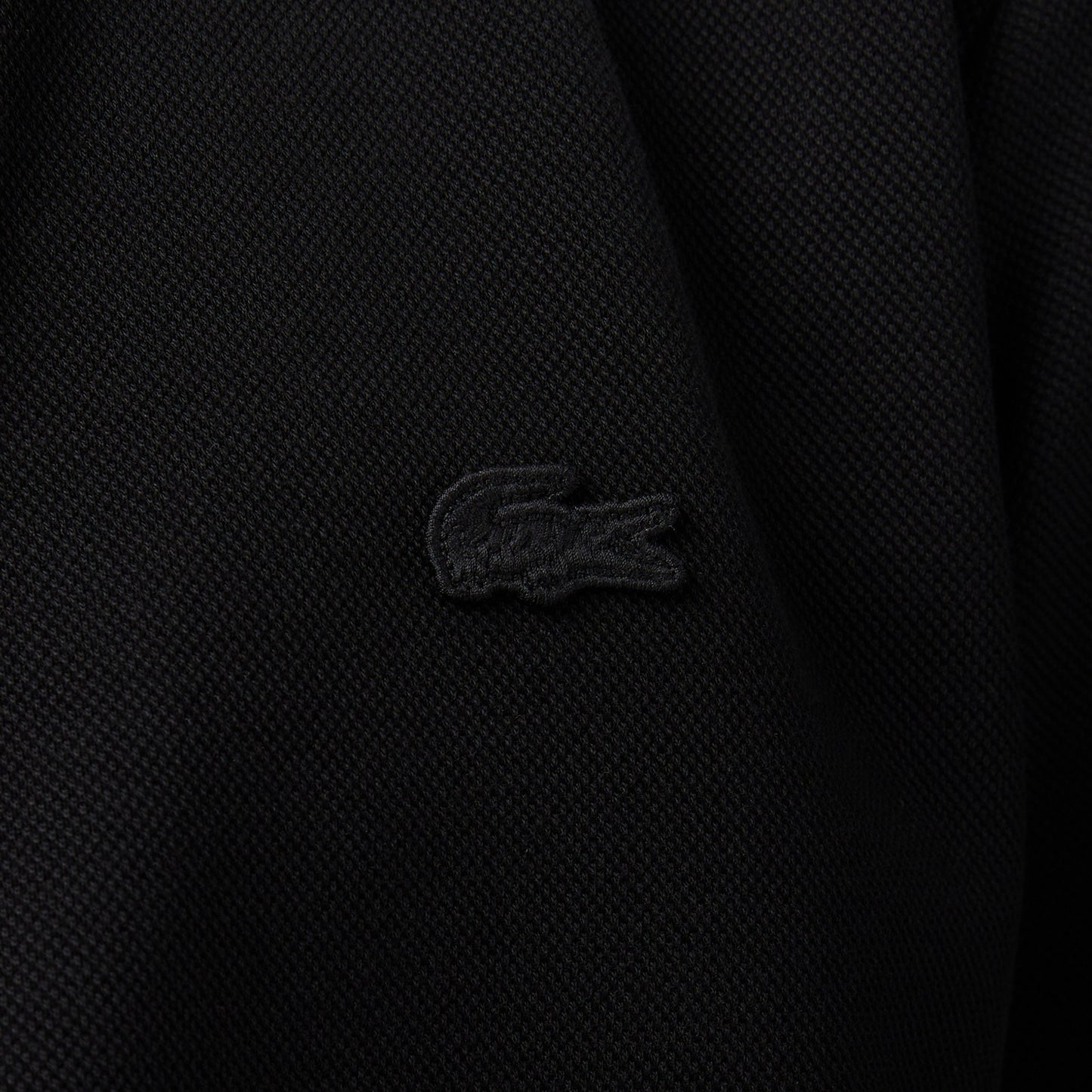 Lacoste Erkek Regular Fit Fermuarlı Renk Bloklu Siyah Sweatshirt