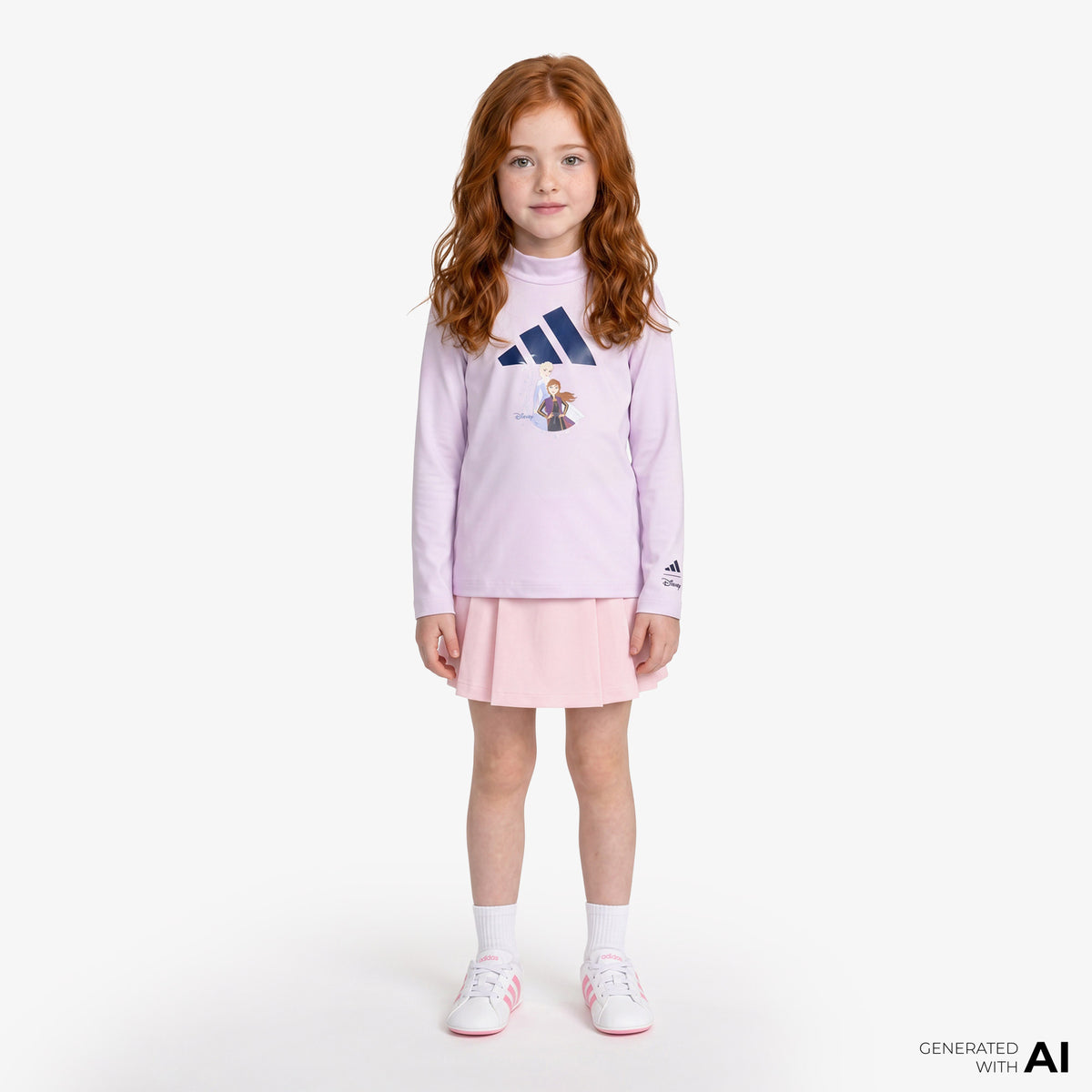 Adidas Disney Frozen Çocuk Pembe T-shirt
