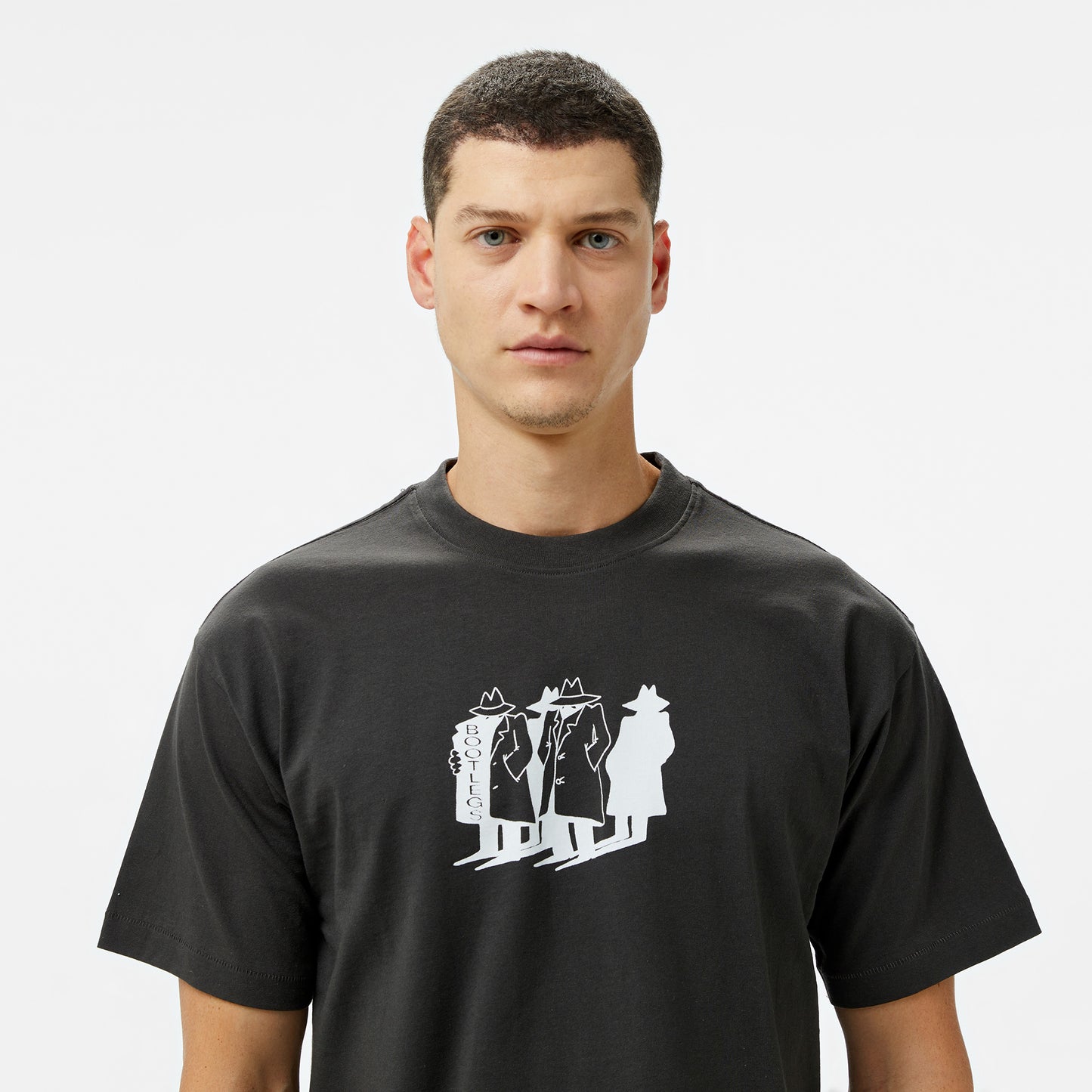 Market Call My Dealer Erkek Siyah T-shirt