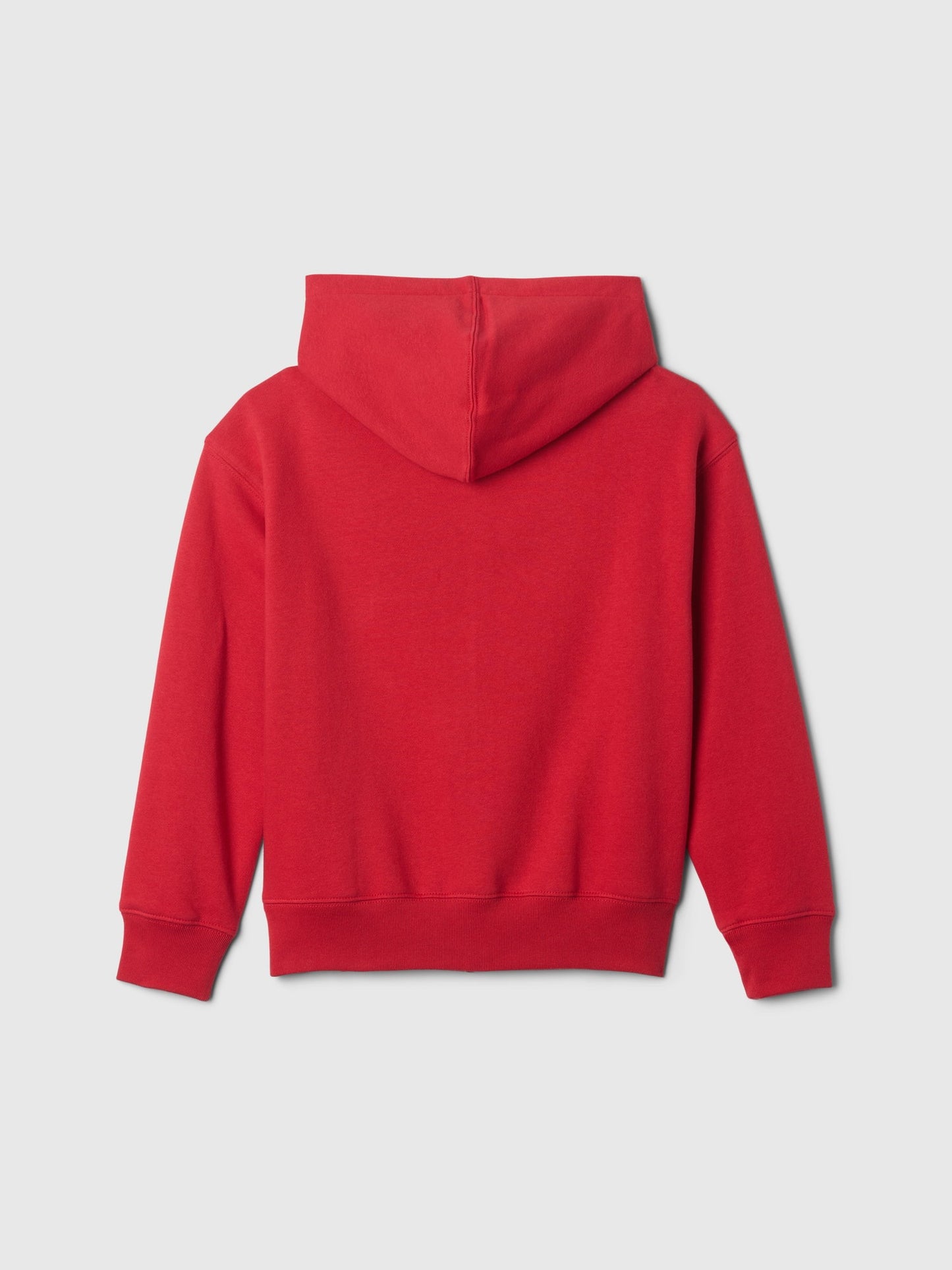 Kırmızı Kids Relaxed Gap Logo Fermuarlı Sweatshirt