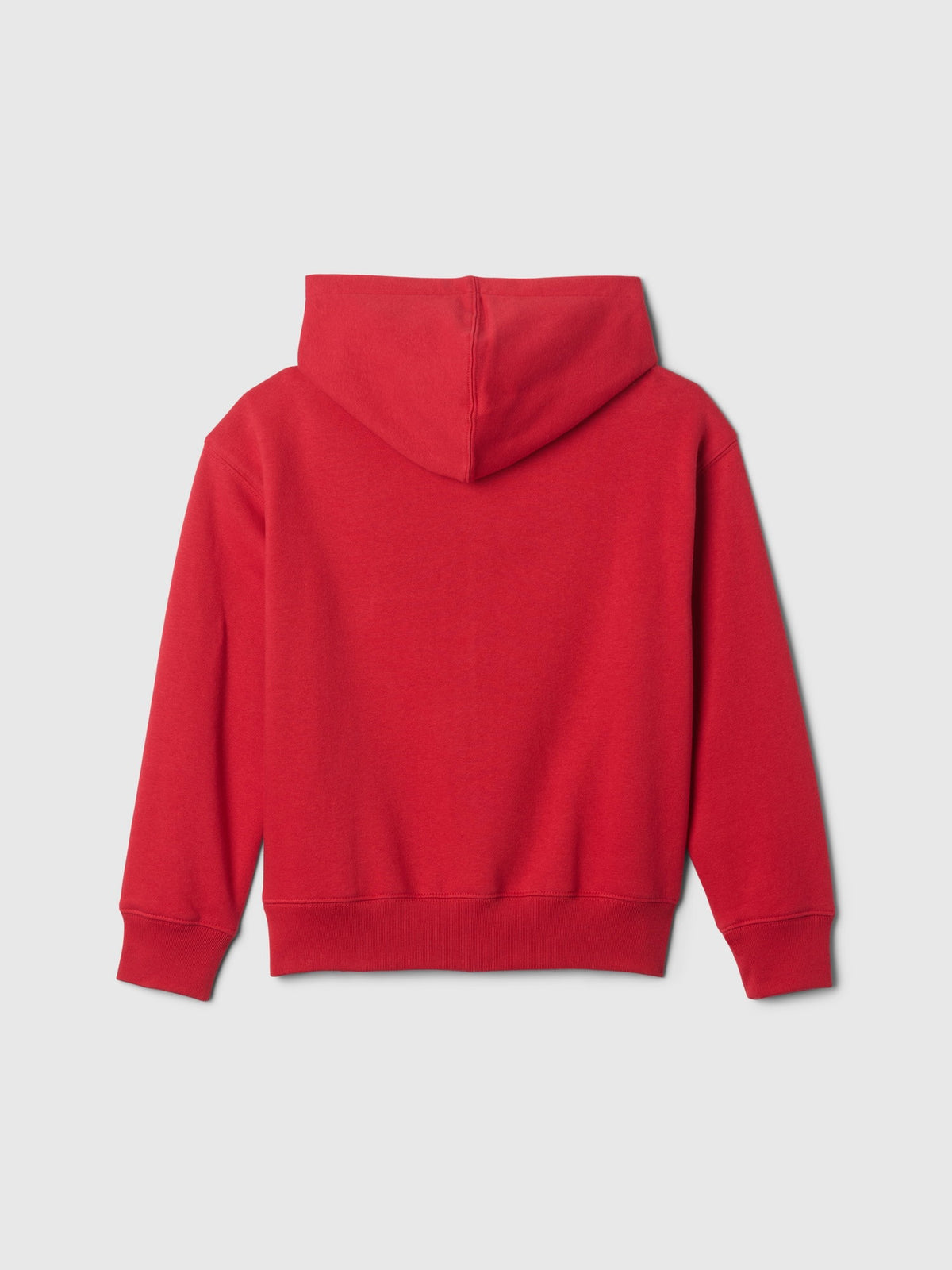 Kırmızı Kids Relaxed Gap Logo Fermuarlı Sweatshirt