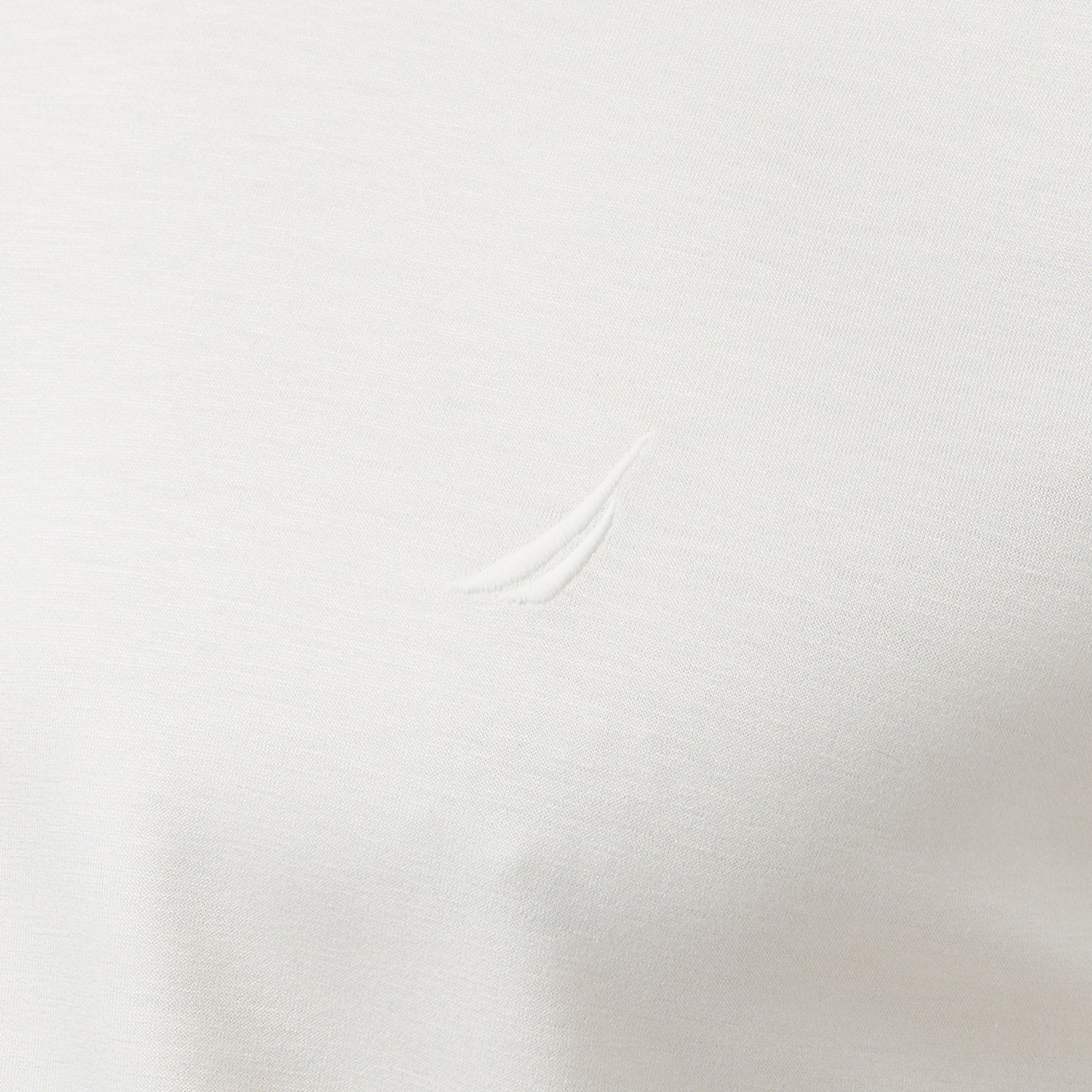 Nautica Erkek Krem Classic Fit T-shirt