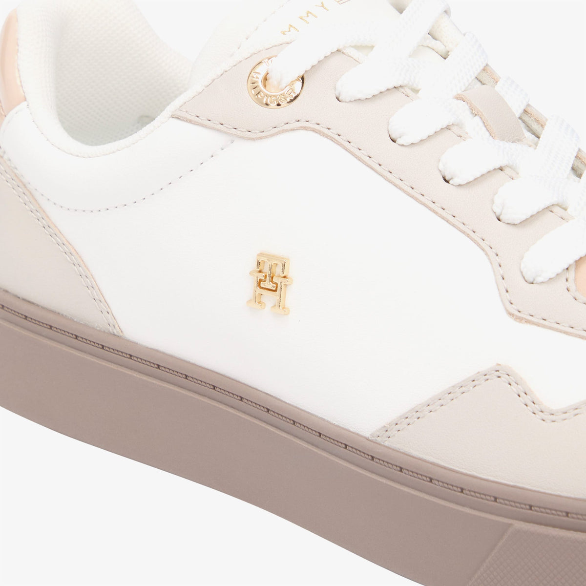 Tommy Hilfiger Seren Kadın Beyaz Sneaker