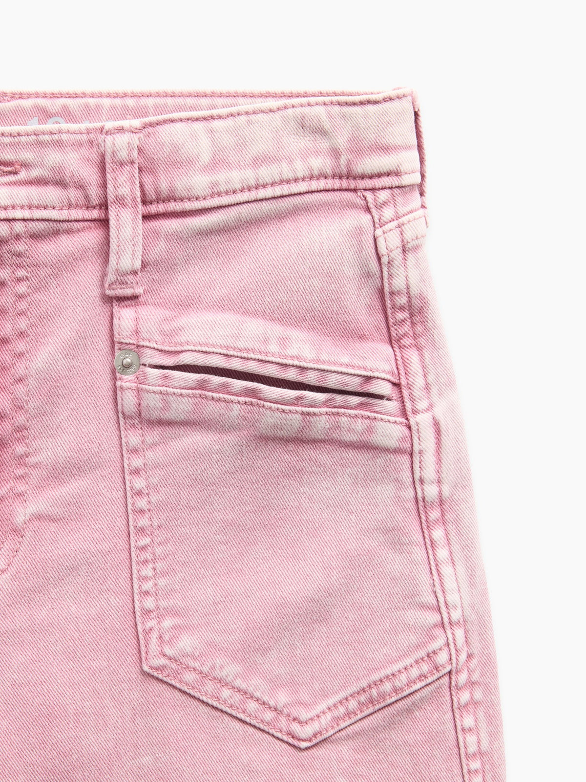 Pembe Low Rise Stride Wide-leg Jean Pantolon