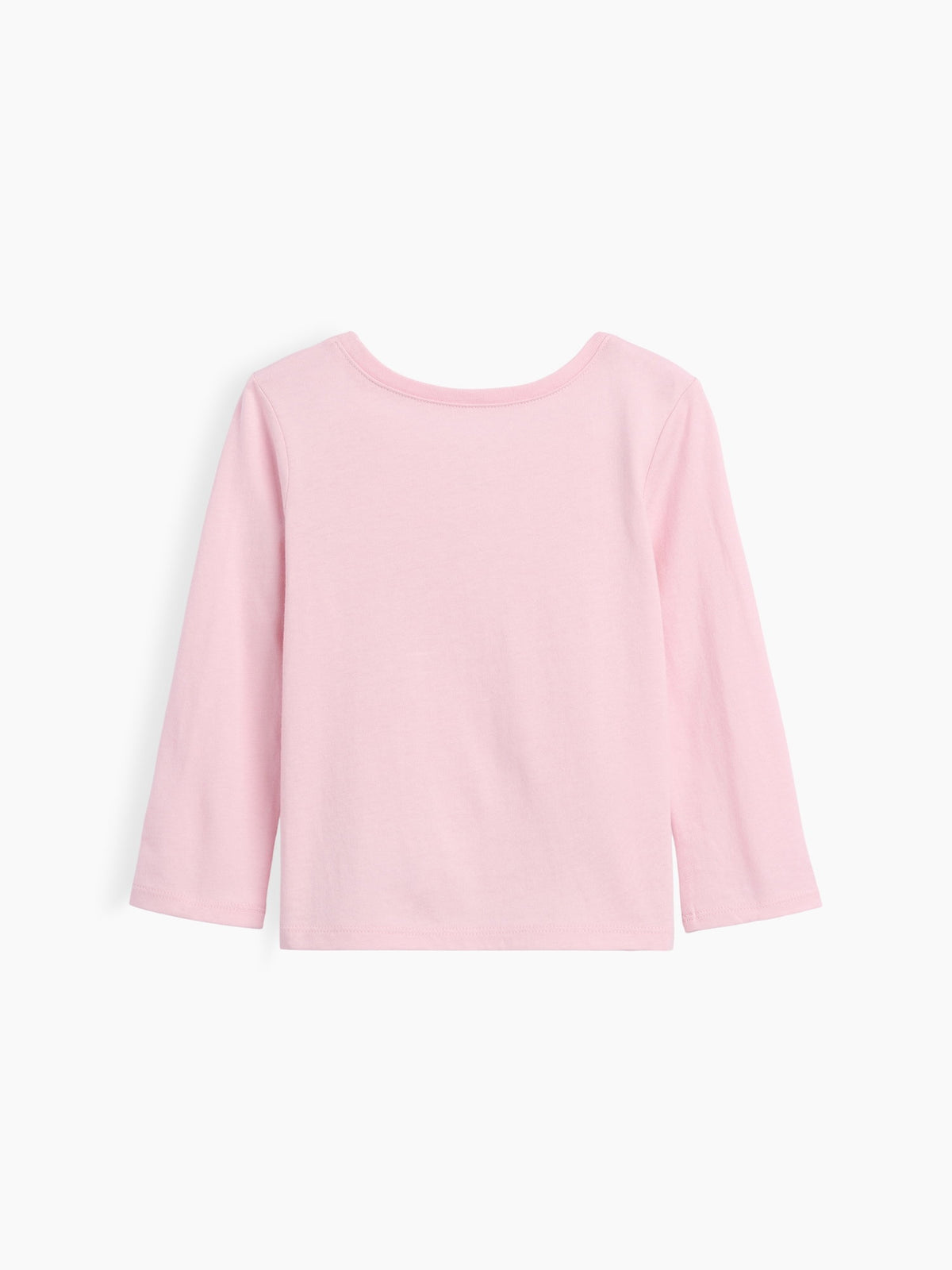 Pembe Grafik Baskılı T-shirt