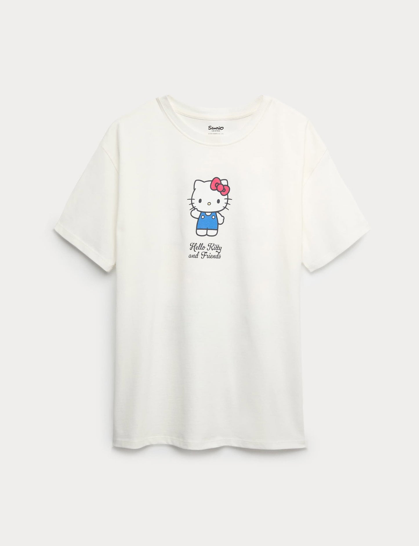Saf Pamuklu Hello Kitty™ Baskılı Tişört (2-16 Yaş)