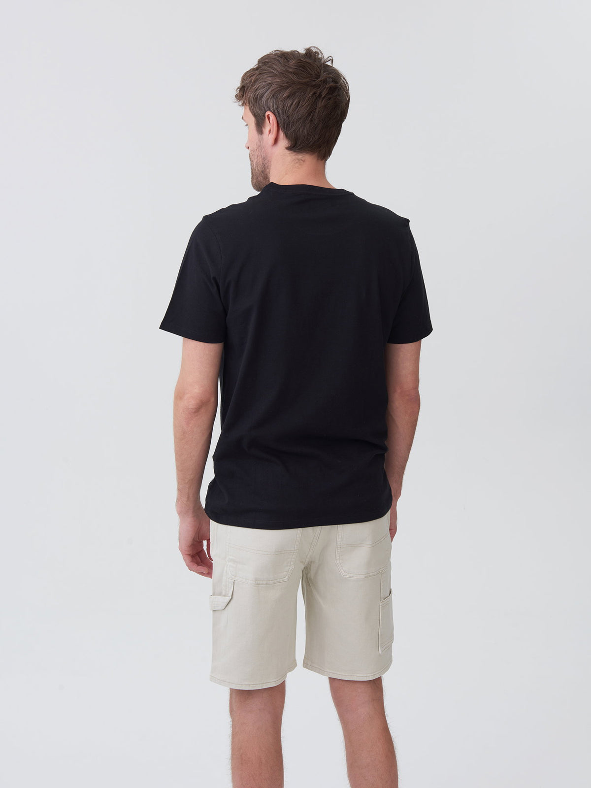 Siyah Everyday Soft Gap Logo 2'li T-shirt Seti