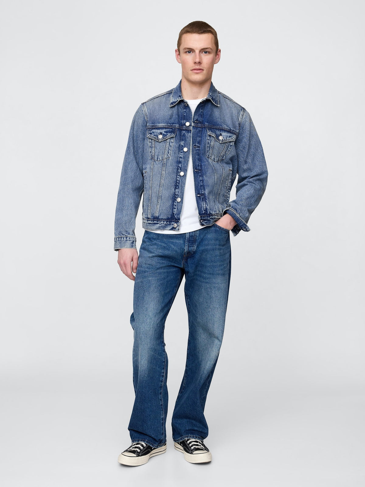 Mavi Klasik Ikon Denim Ceket