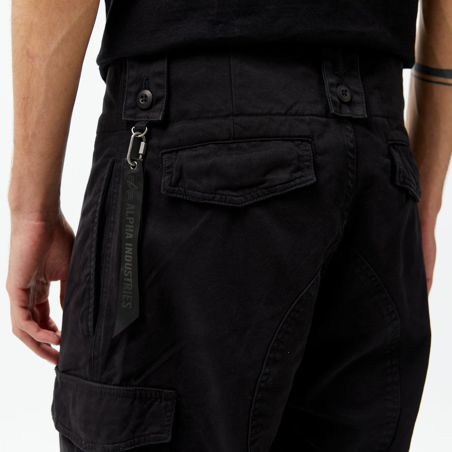 Alpha Industries Belgian M-64 Erkek Siyah Pantolon