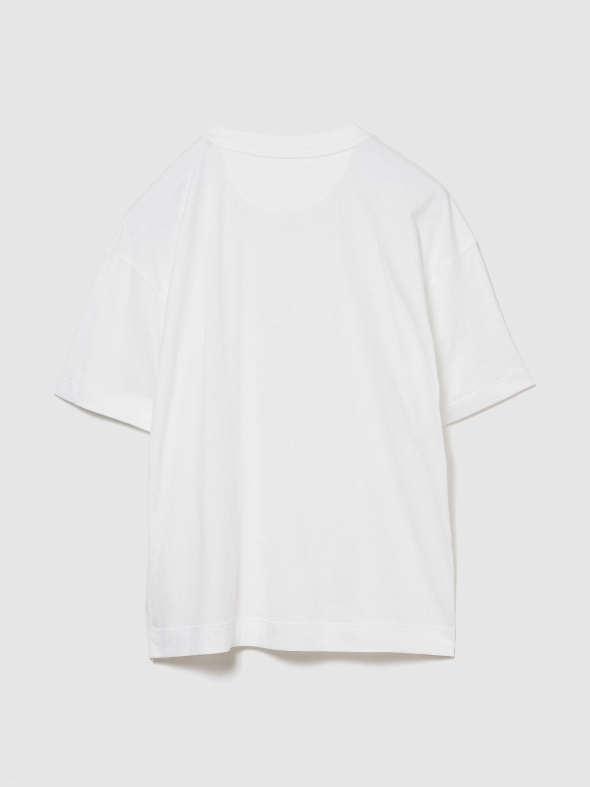 Beyaz Organik Pamuk Vintagesoft Athletic Logo Tunik T-shirt