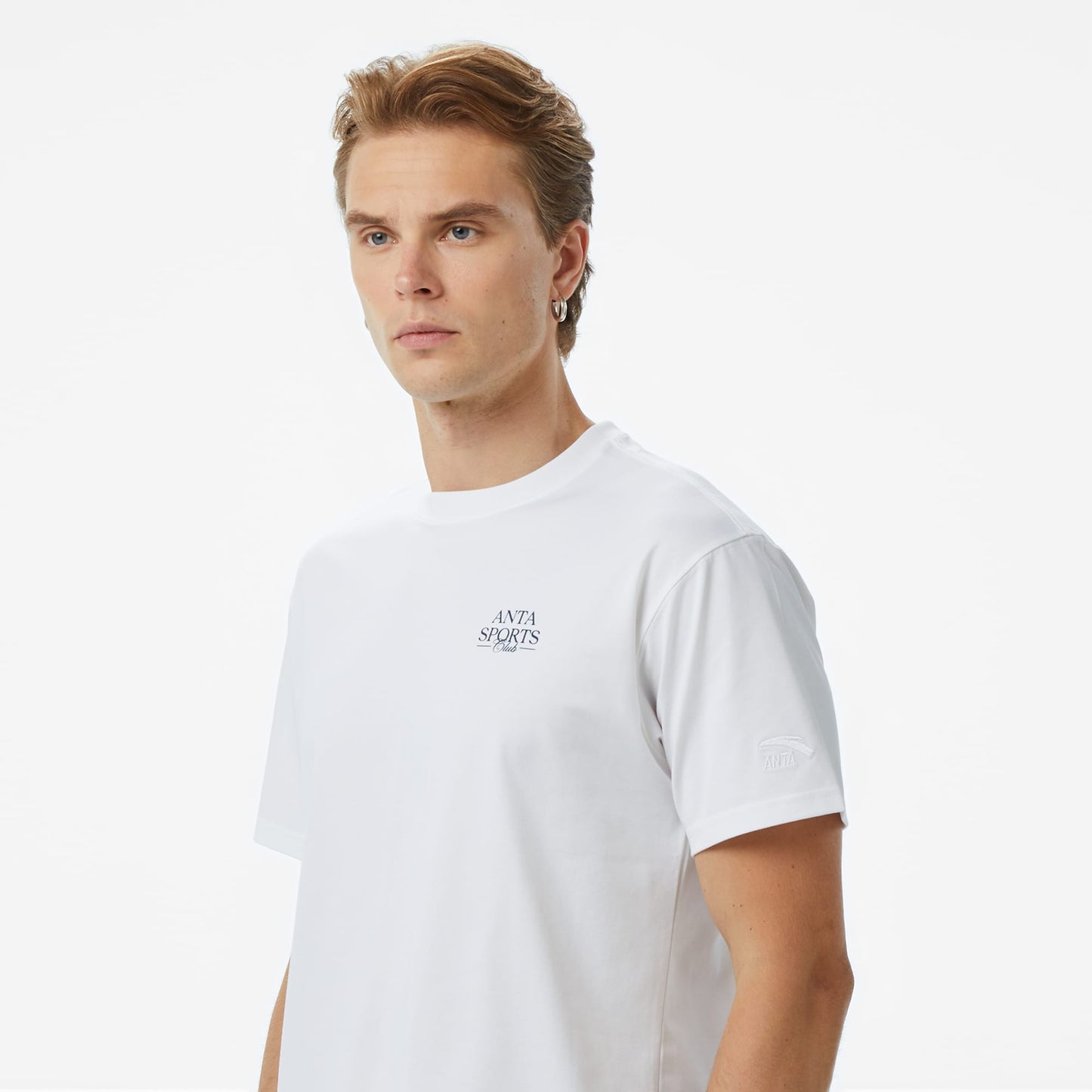 Anta Sports Erkek Beyaz T-shirt
