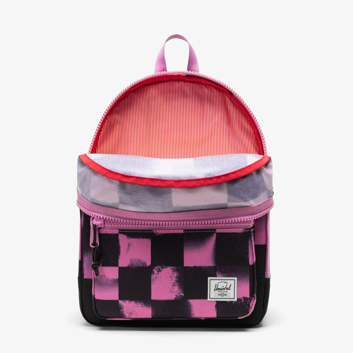 Herschel Supply Co Heritage Checkered Çocuk Siyah/pembe Sırt Çantası