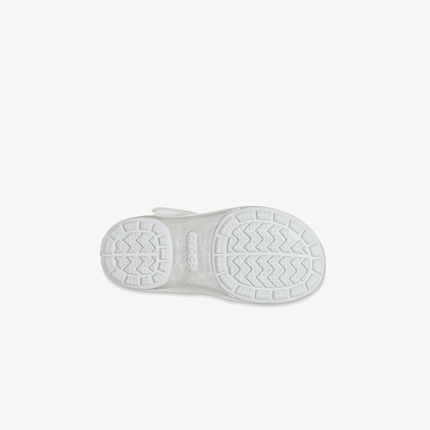 Crocs Isabella Glitter T Bebek Gri Sandalet