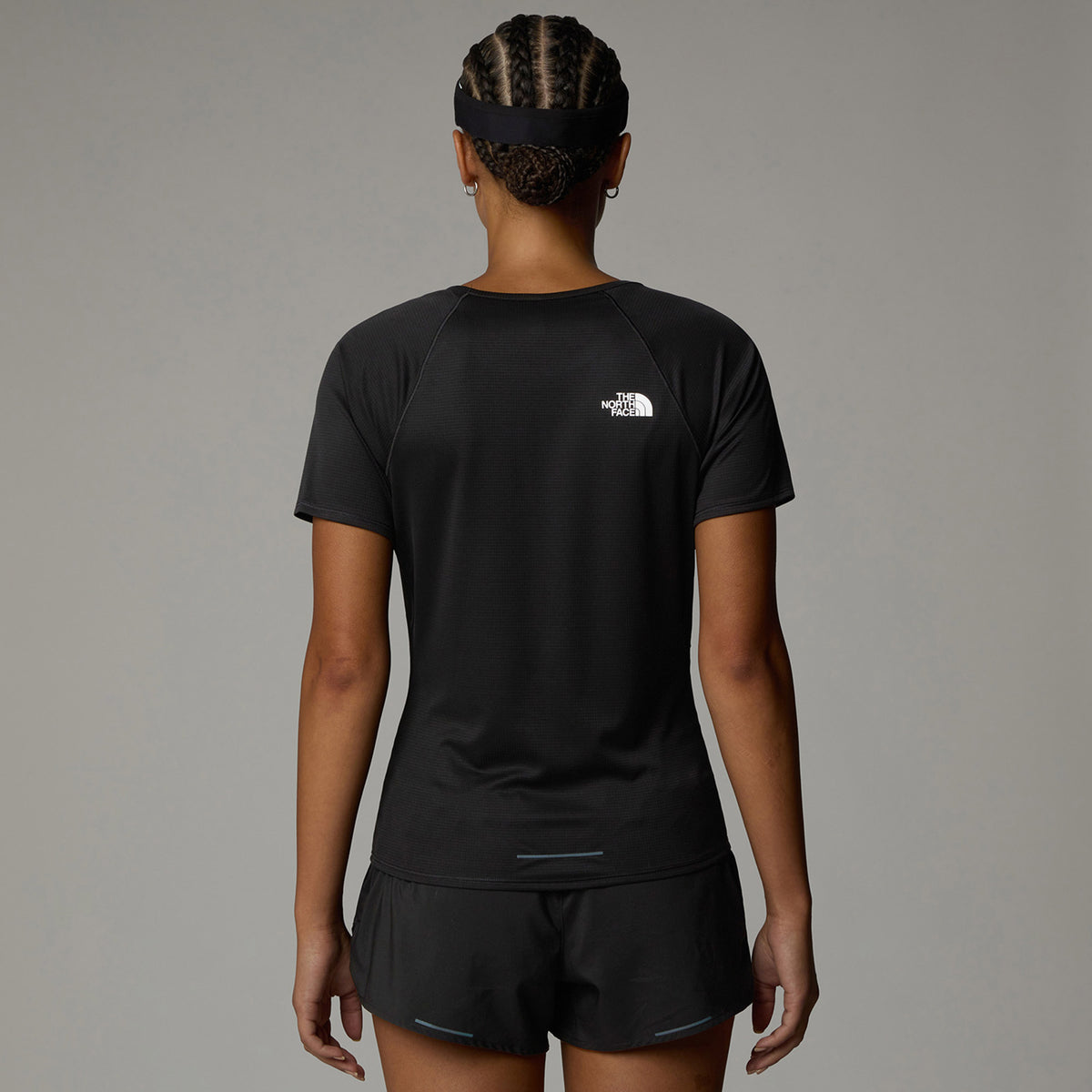 The North Face Sunriser S/s Kadın Siyah Koşu T-shirt