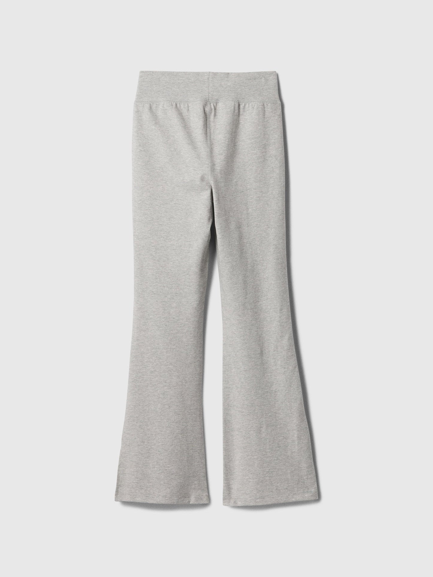 Gri Streç Jersey Legging Flare Tayt