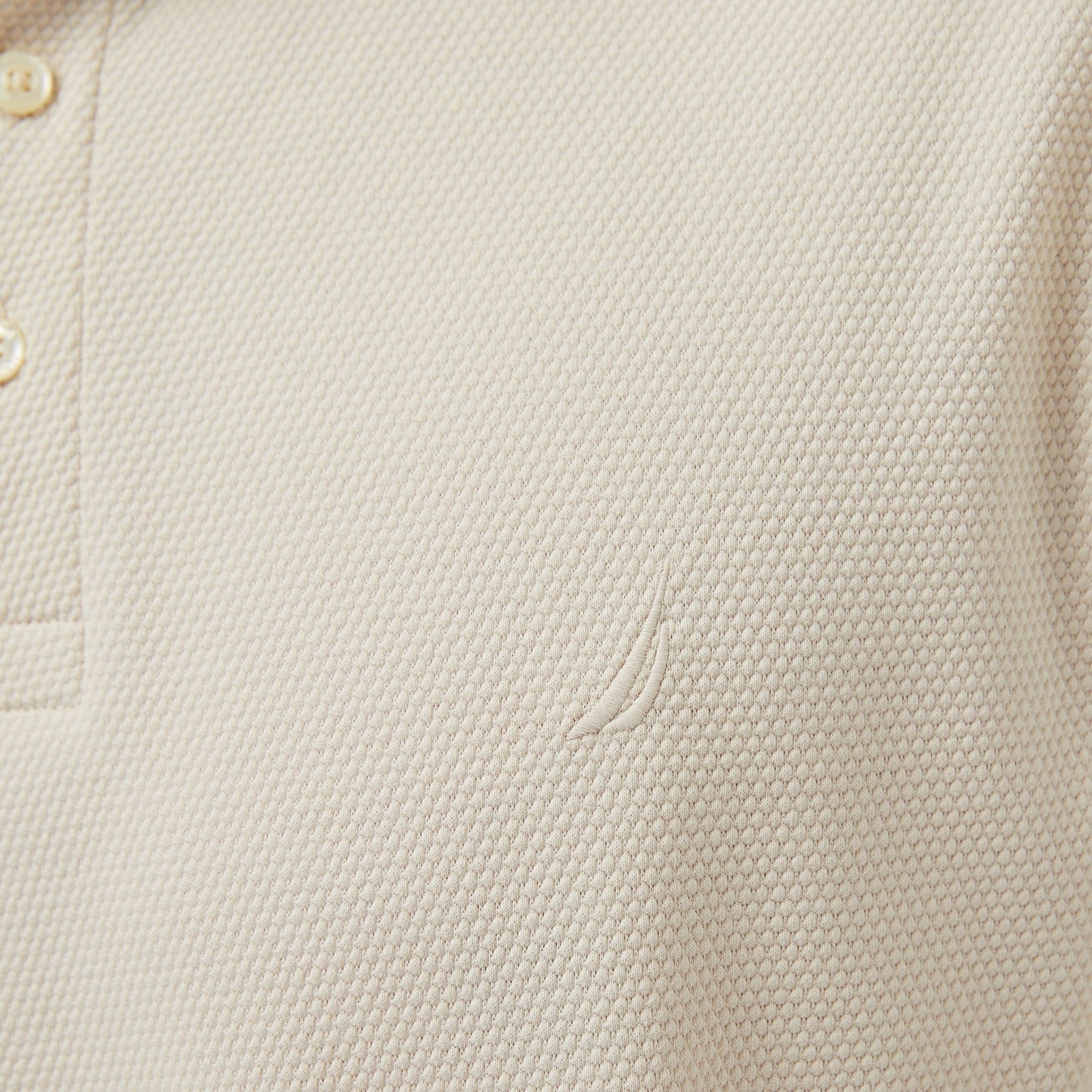 Nautica Erkek Bej Classic Fit Polo Yaka T-shirt