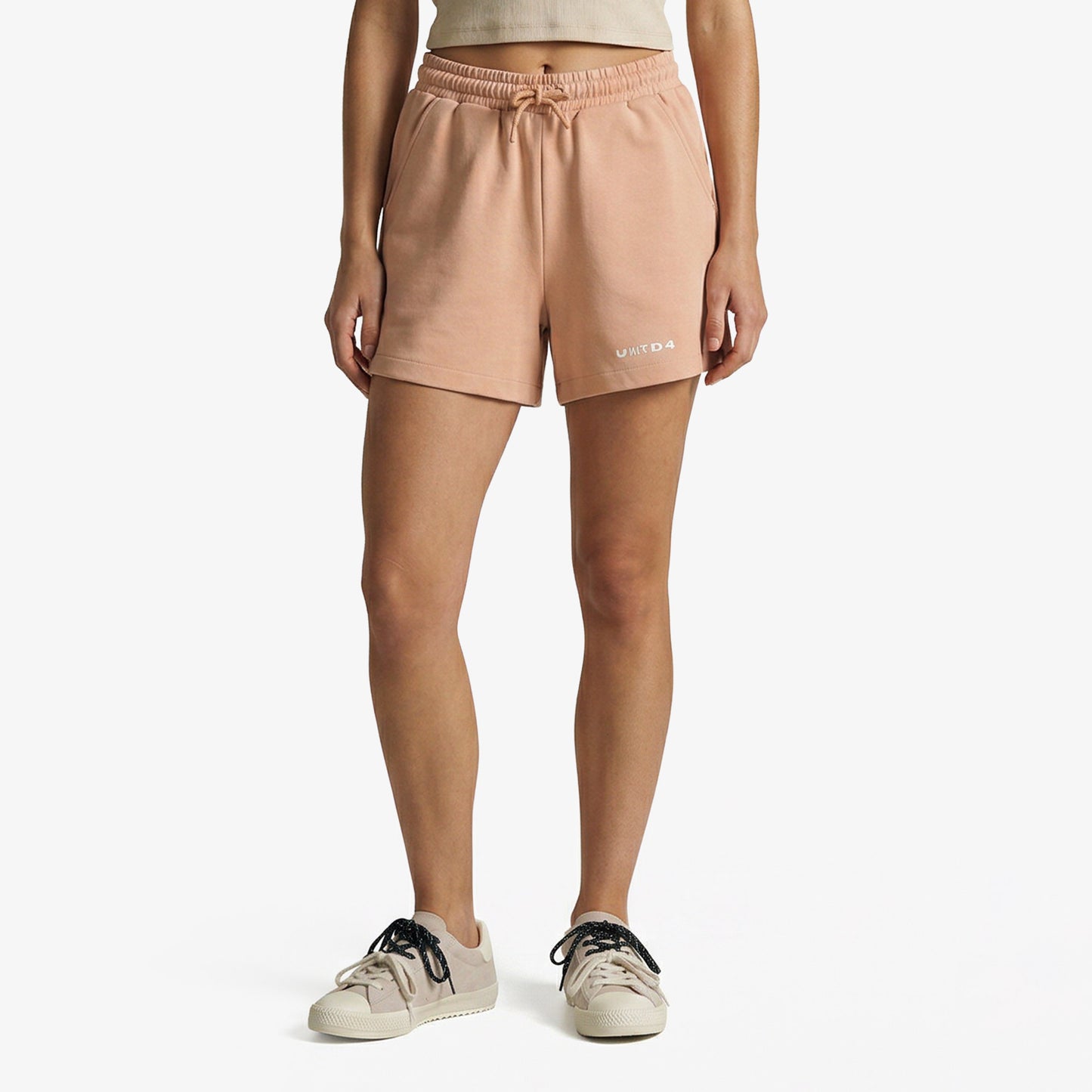United4 Regular Fit Kadın Pembe Şort