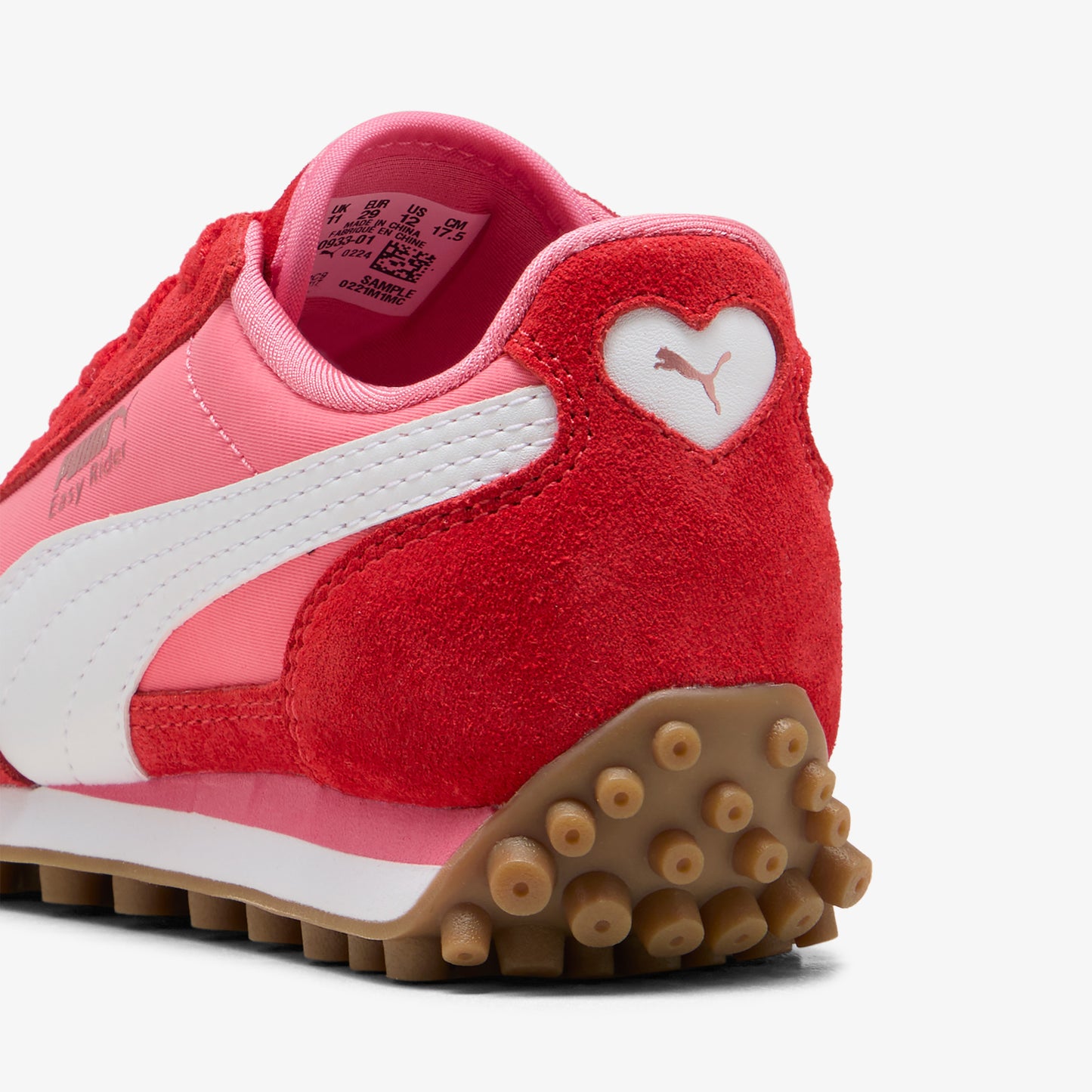 Puma Easy Rider Love Çocuk Kırmızı Spor Ayakkabı